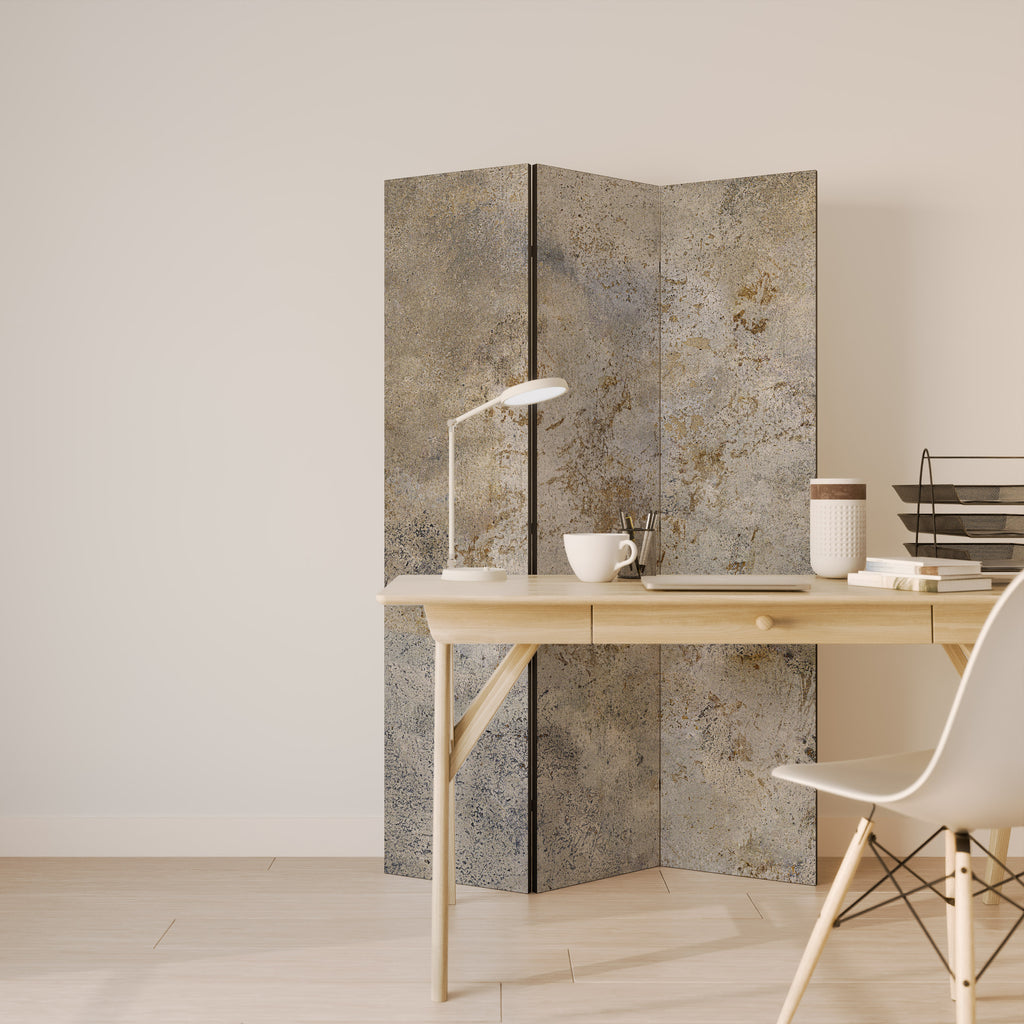 ABSTRACT EARTH CANVAS Διακοσμητικό παραβάν με 3 πάνελ