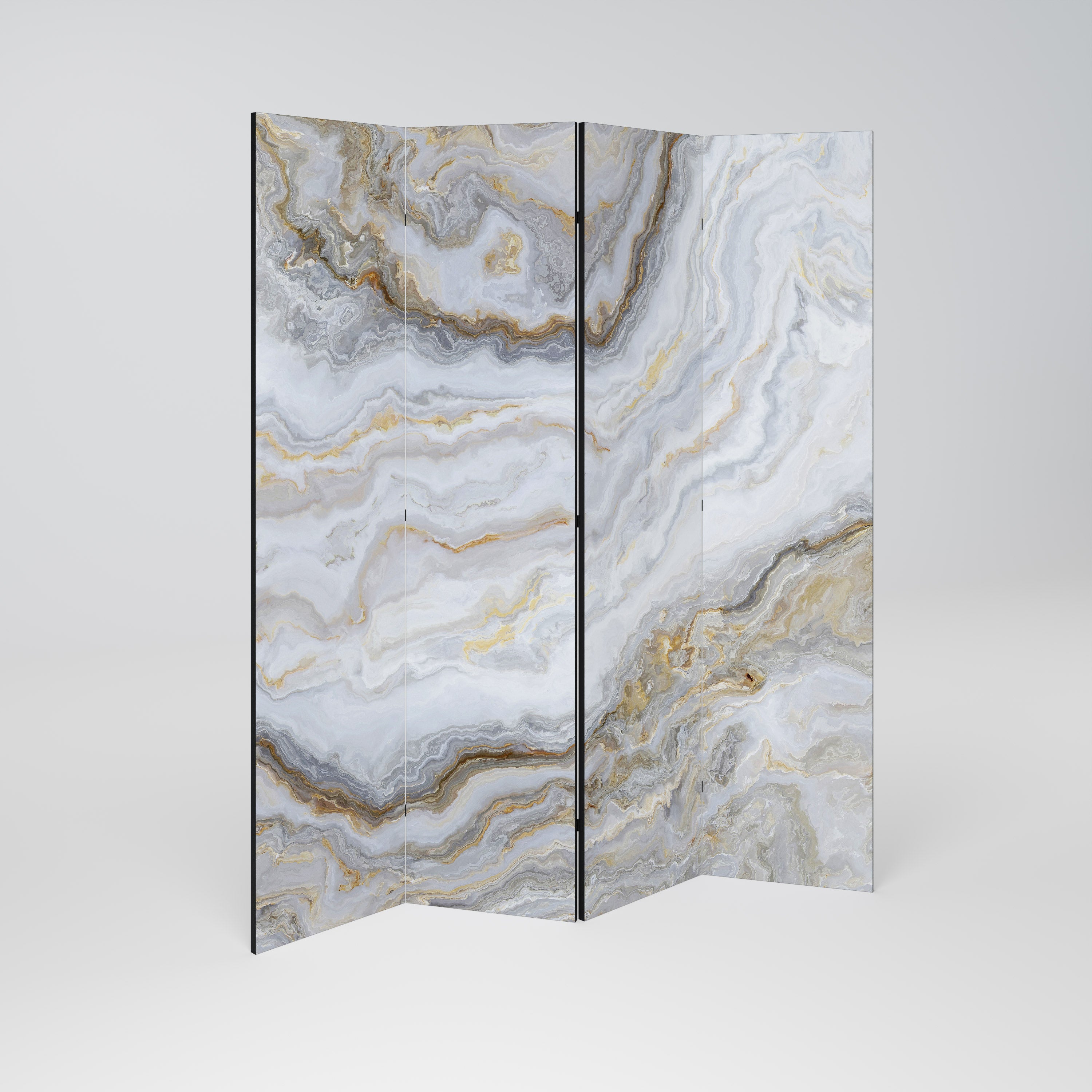 GOLDEN RIDGES 4-Panel Room Divider