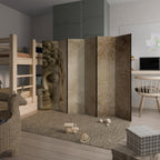 MYSTICAL MEDITATION SCENE 6-Panel Room Divider