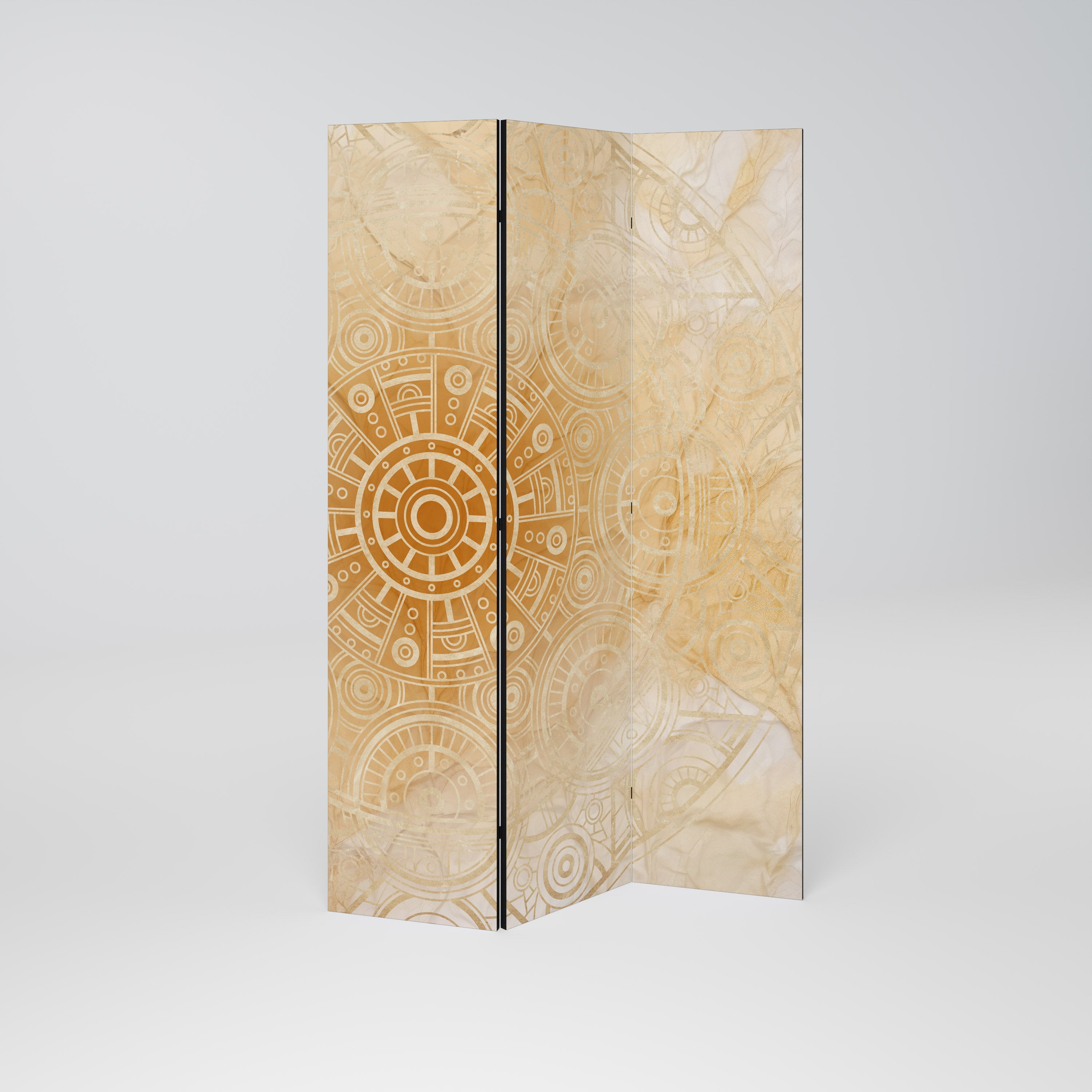 UNTOLD MYSTERIES Decorative 3-Panel Room Divider