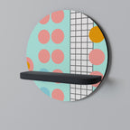 RETRO GRID Διακοσμητικό Ράφι Art Shelf