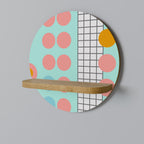 RETRO GRID Διακοσμητικό Ράφι Art Shelf