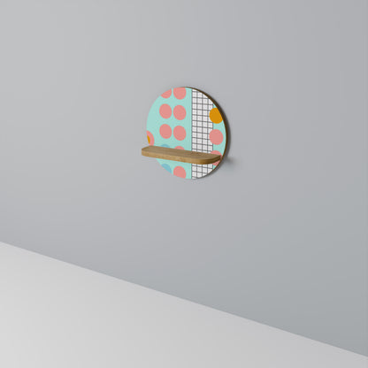 RETRO GRID Art Shelf