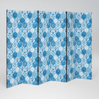 AQUATIC HEXAGON DREAM 6-Panel Room Divider