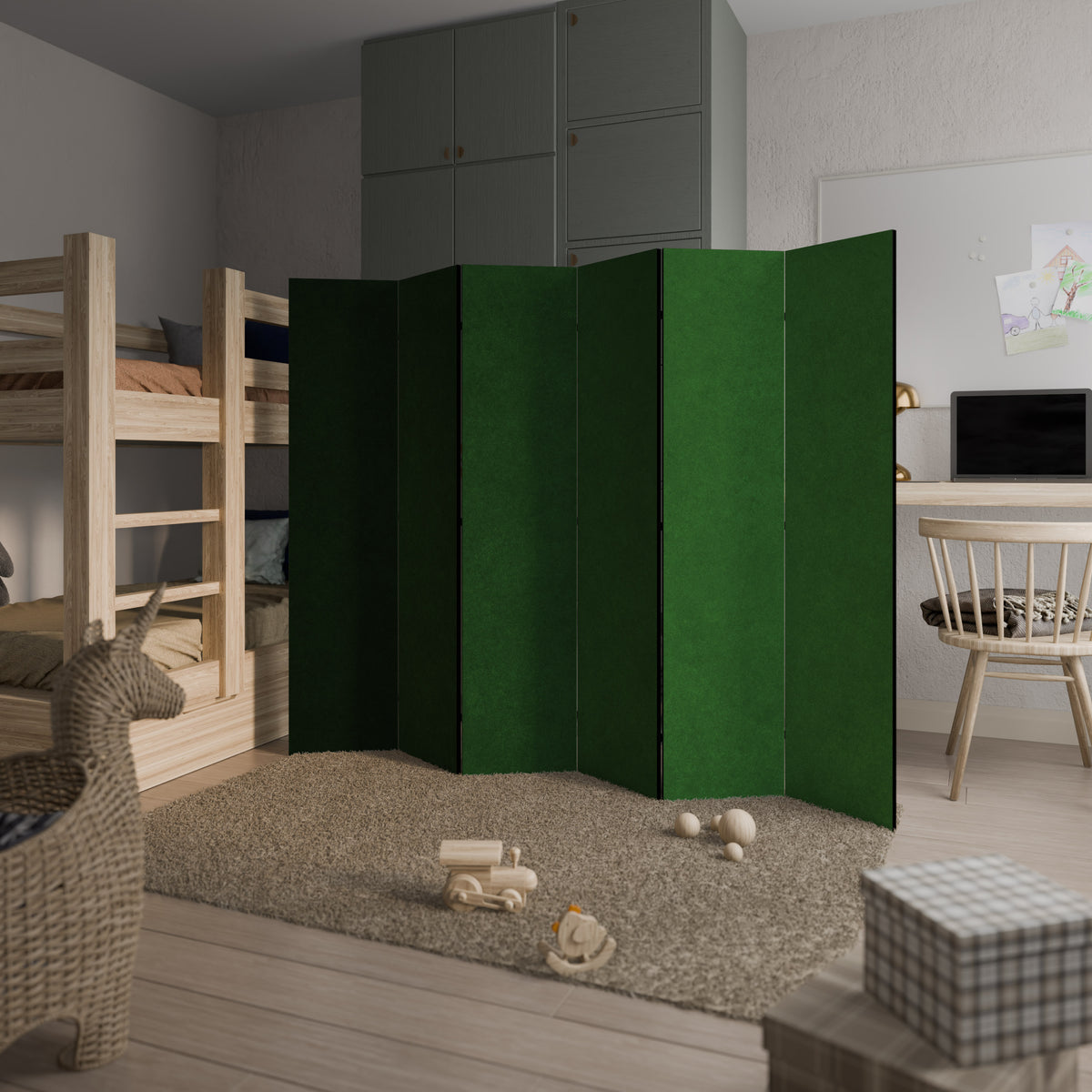 GREEN YOURSELF 6-Panel Room Divider