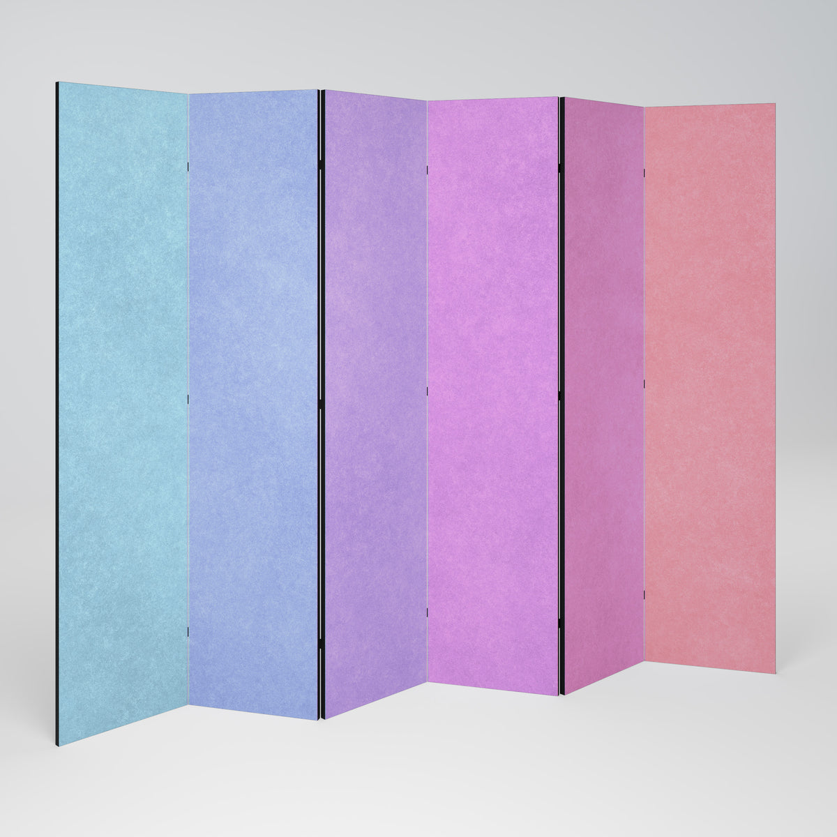 MY HEART WILL COLOR ON 6-Panel Room Divider