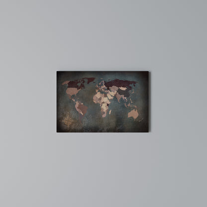 EARTH'S ARTISTIC TESSERAE Horizontal Canvas Print