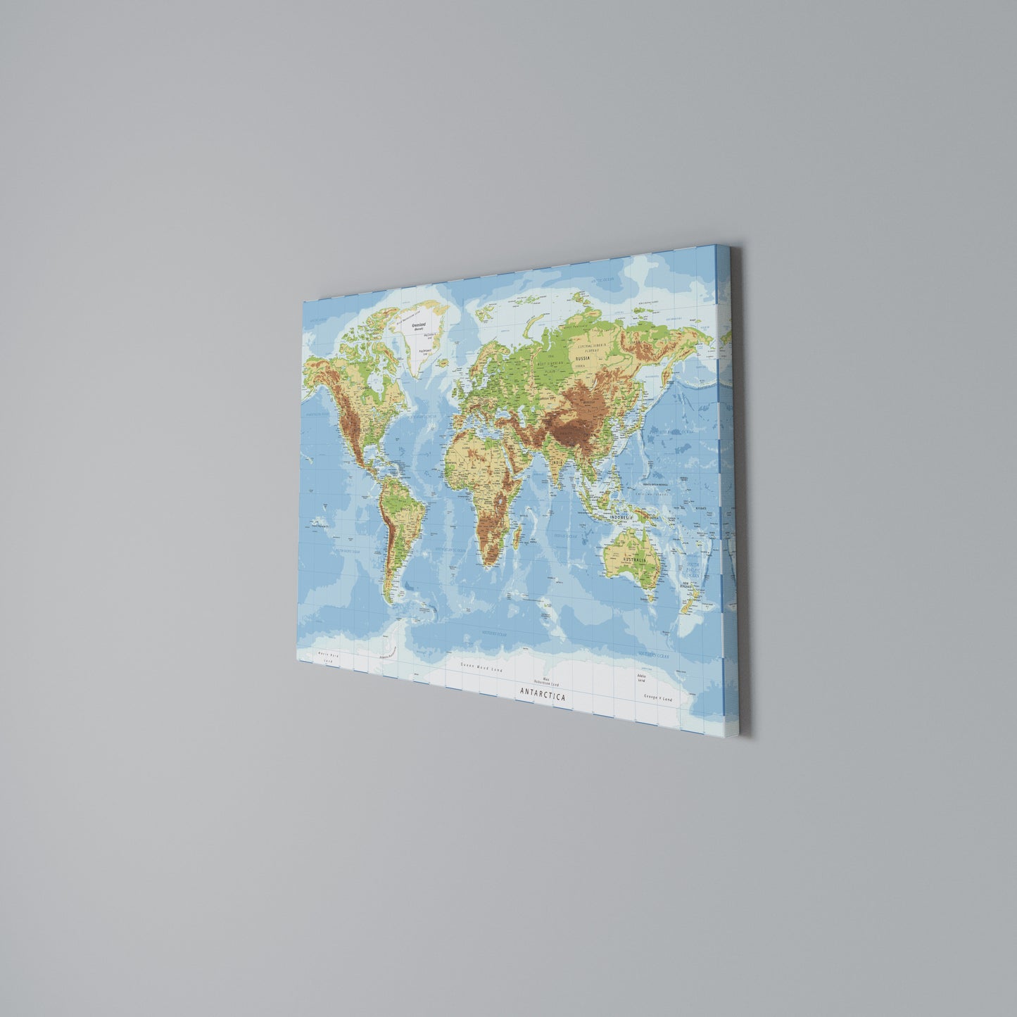 CONTINENTAL COLOR SYMPHONY Horizontal Canvas Print