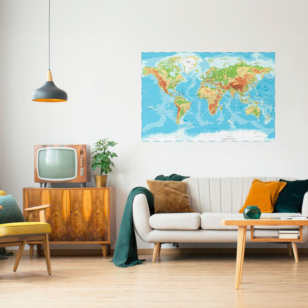 Αφίσα CONTINENTAL COLOR SYMPHONY με οριζόντια σχεδίαση και κολλητική ταινία