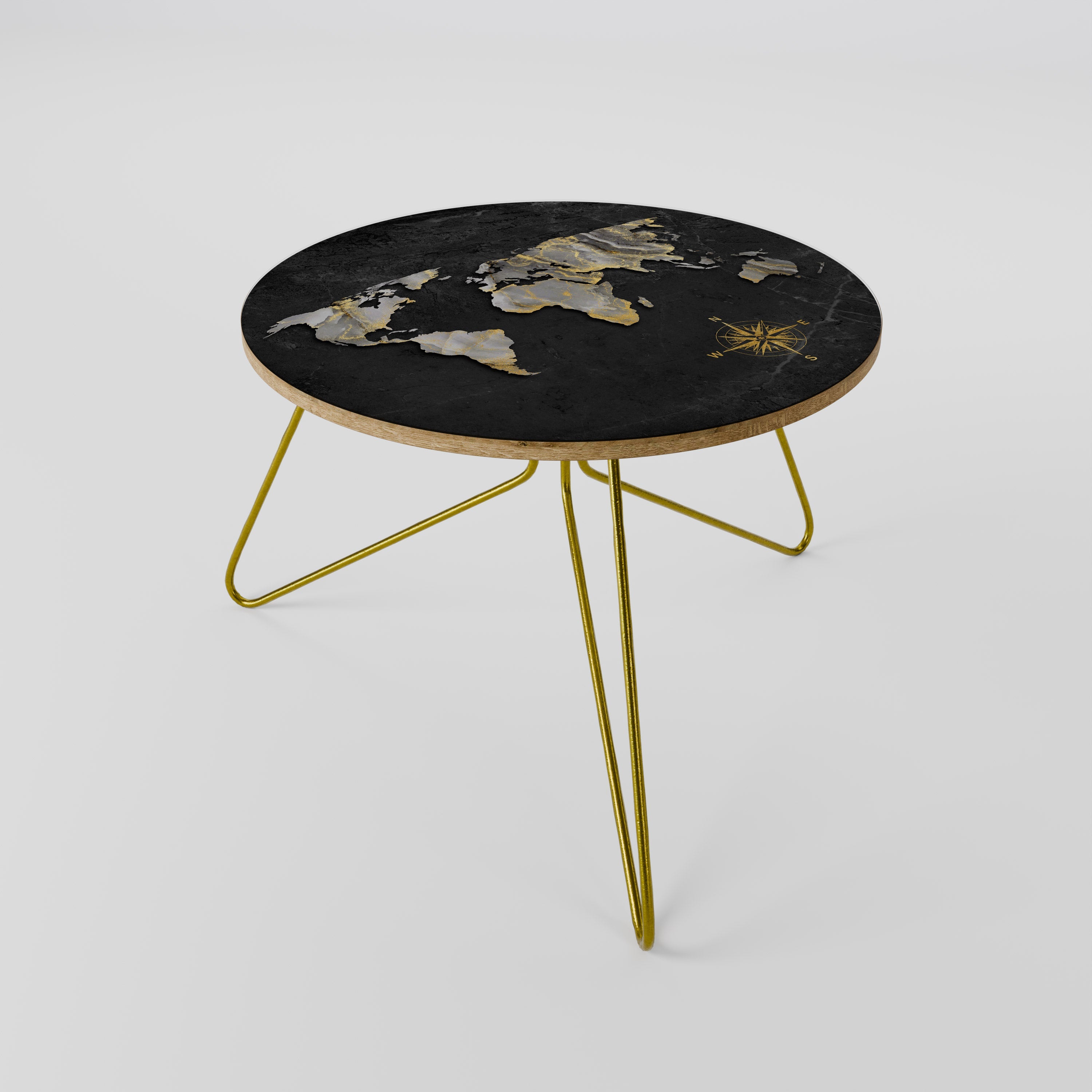 ELEGANT WORLDWIDE Τραπεζάκι Σαλονιού 60