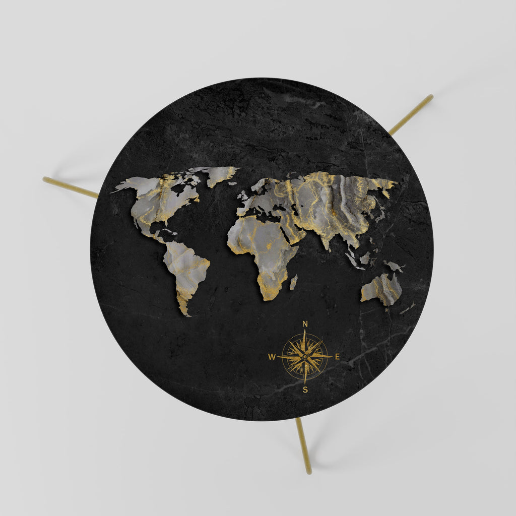ELEGANT WORLDWIDE Τραπεζάκι Σαλονιού 60