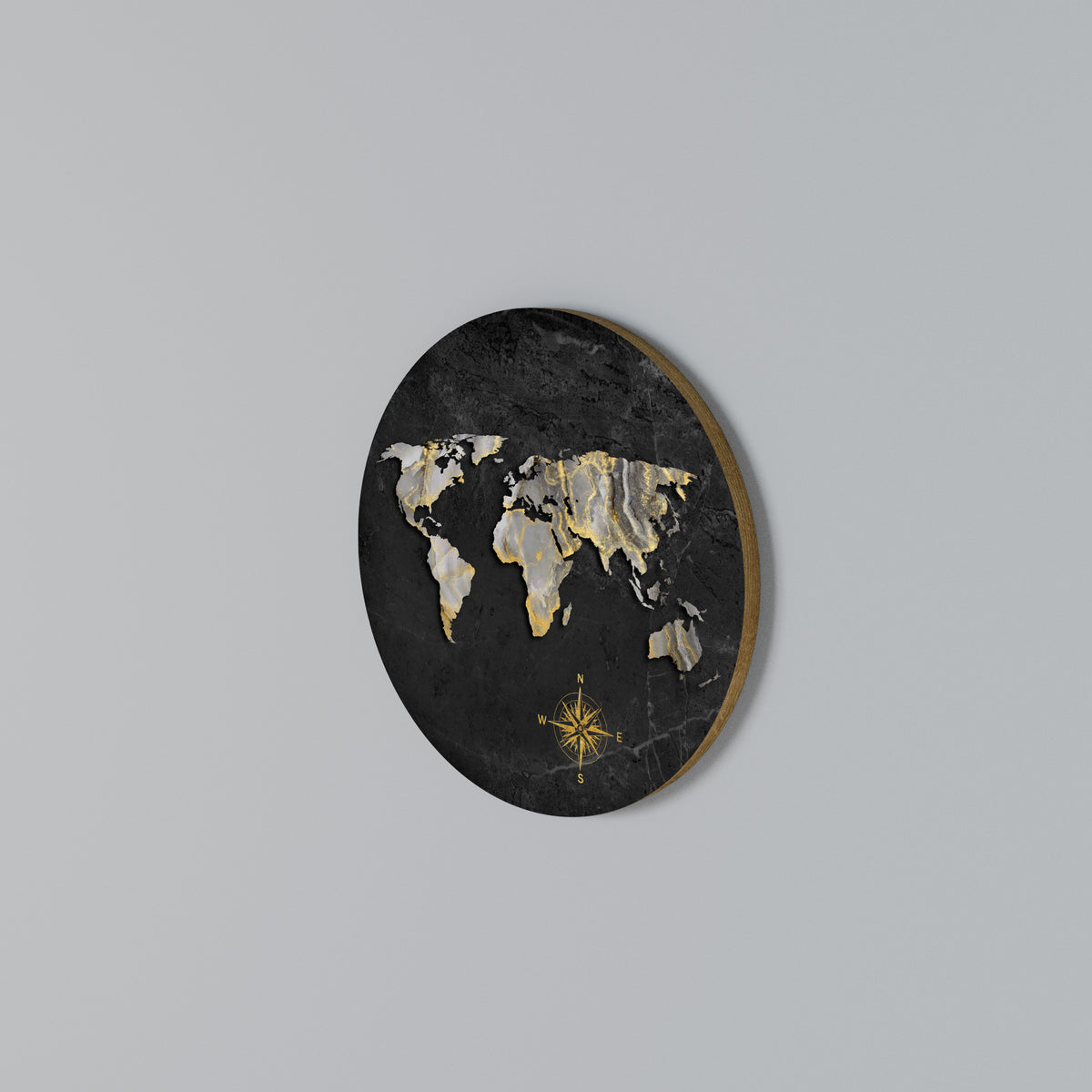 ELEGANT WORLDWIDE Στρογγυλός πίνακας ζωγραφικής