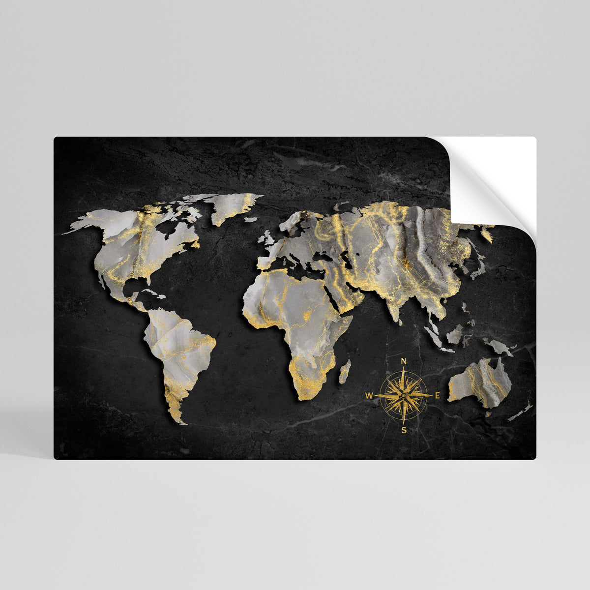 ELEGANT WORLDWIDE Αυτοκόλλητη Αφίσα οριζόντια