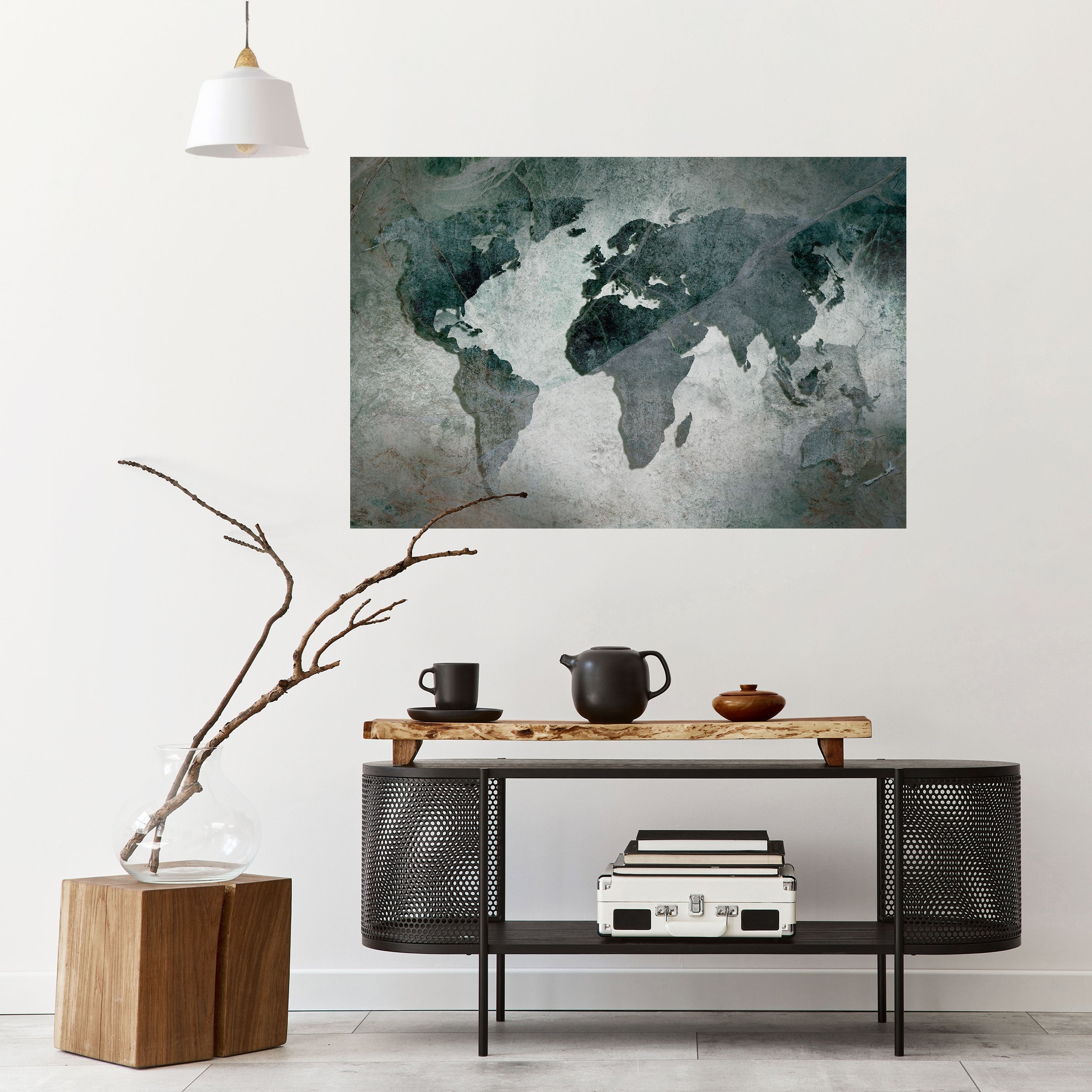 ECHOES OF EARTH Ξεκολλήστε και κολλήστε οριζόντια αφίσα
