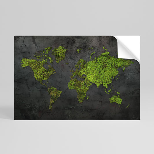 GREENER LANDS EMBRACED Αυτοκόλλητη Αφίσα οριζόντια