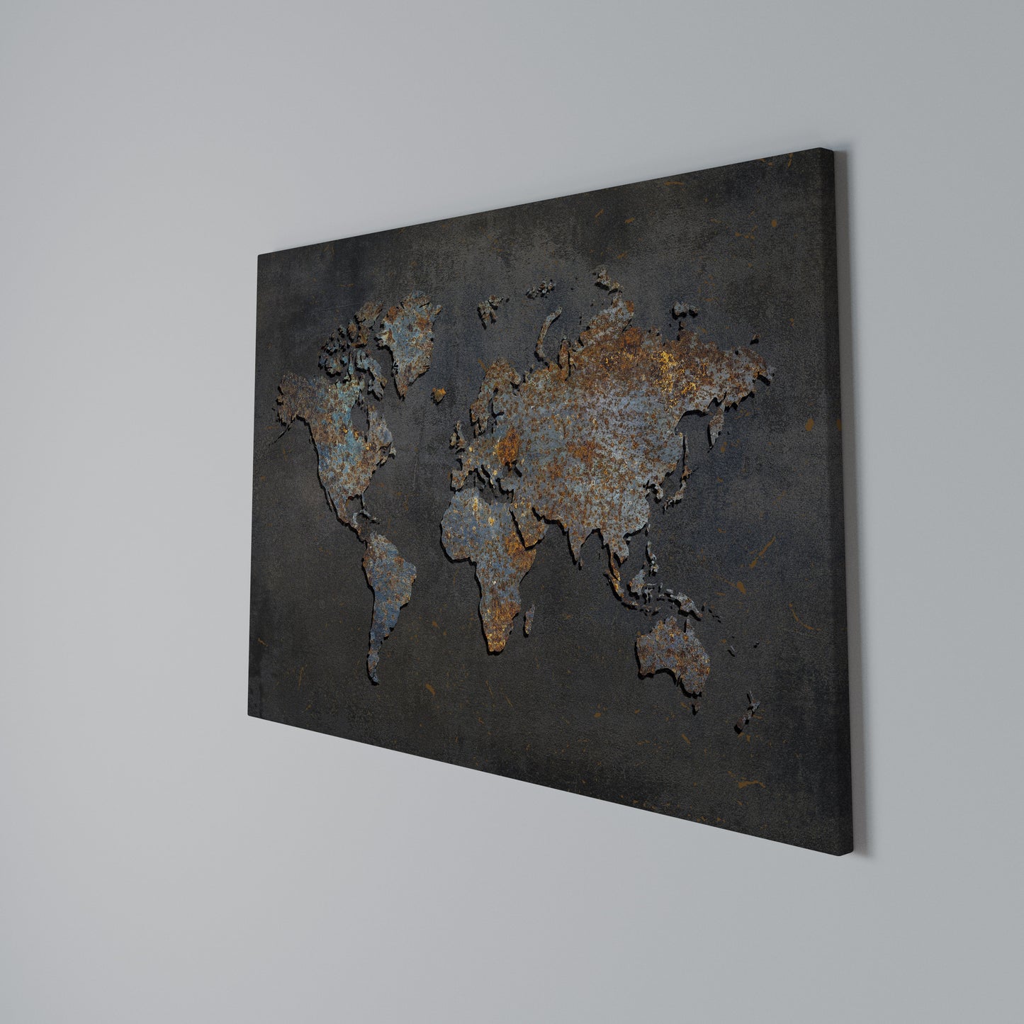 TIMEWORN TOPOGRAPHY Horizontal Canvas Print