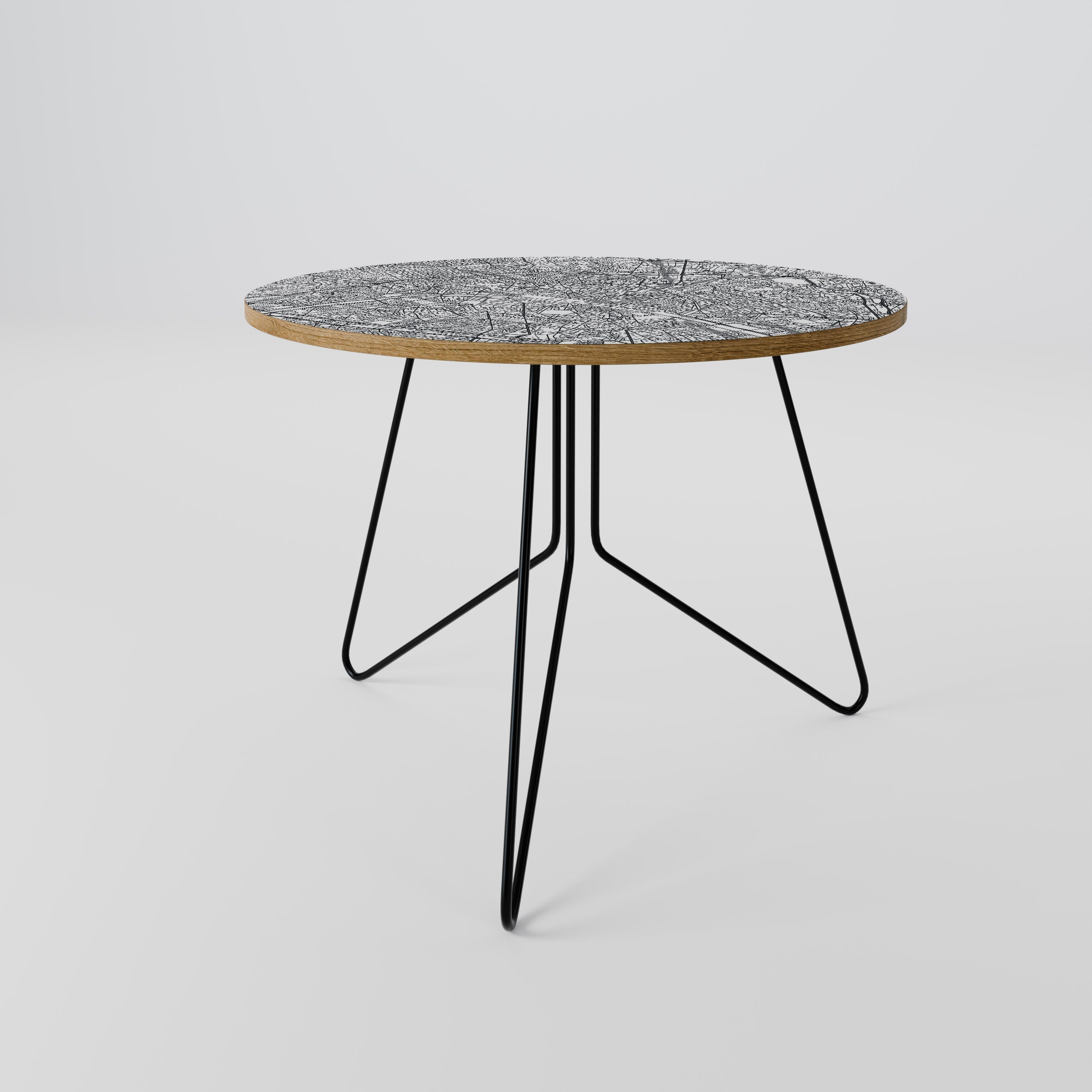 PARIS TOWN PLAN Coffee Table 69
