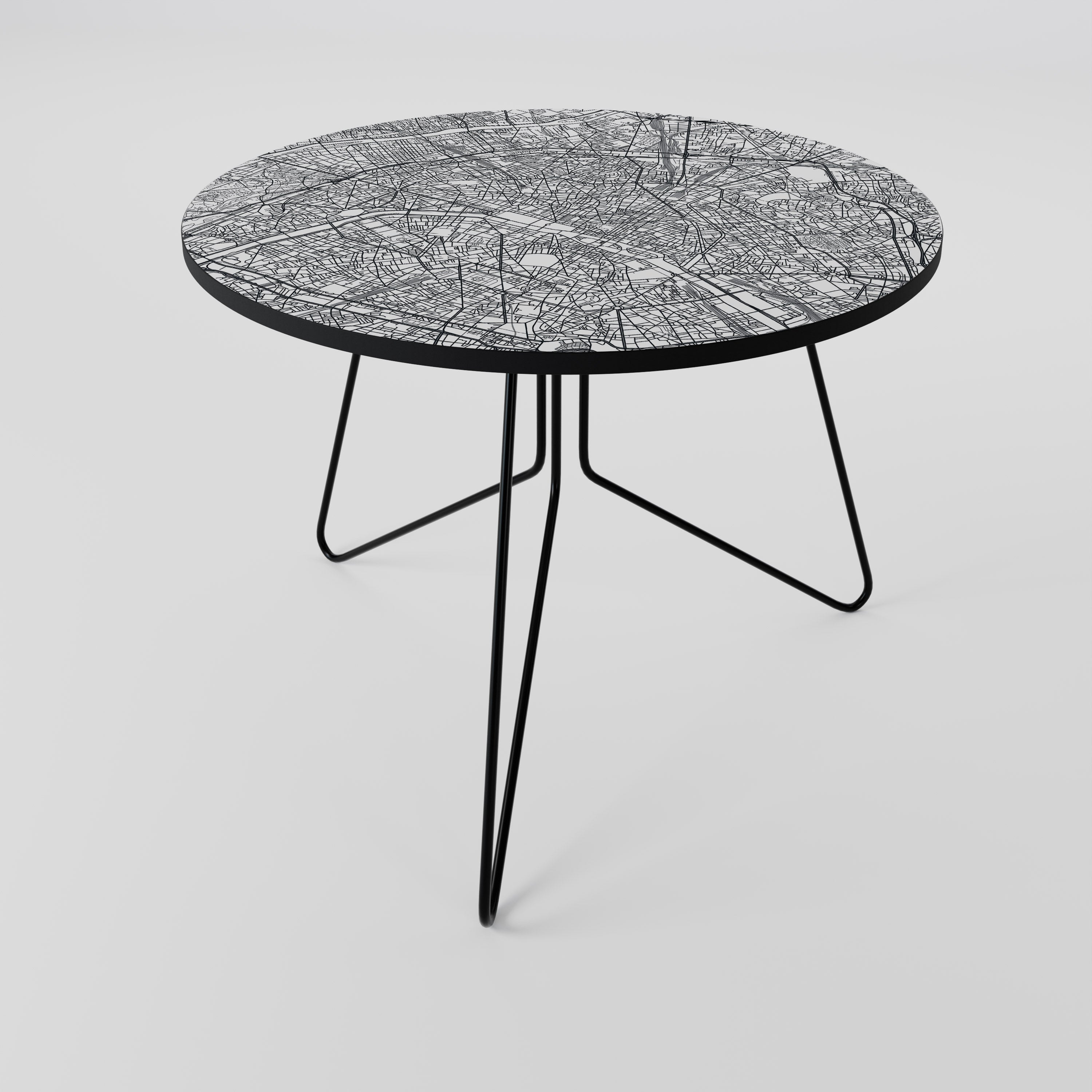 PARIS TOWN PLAN Coffee Table 69
