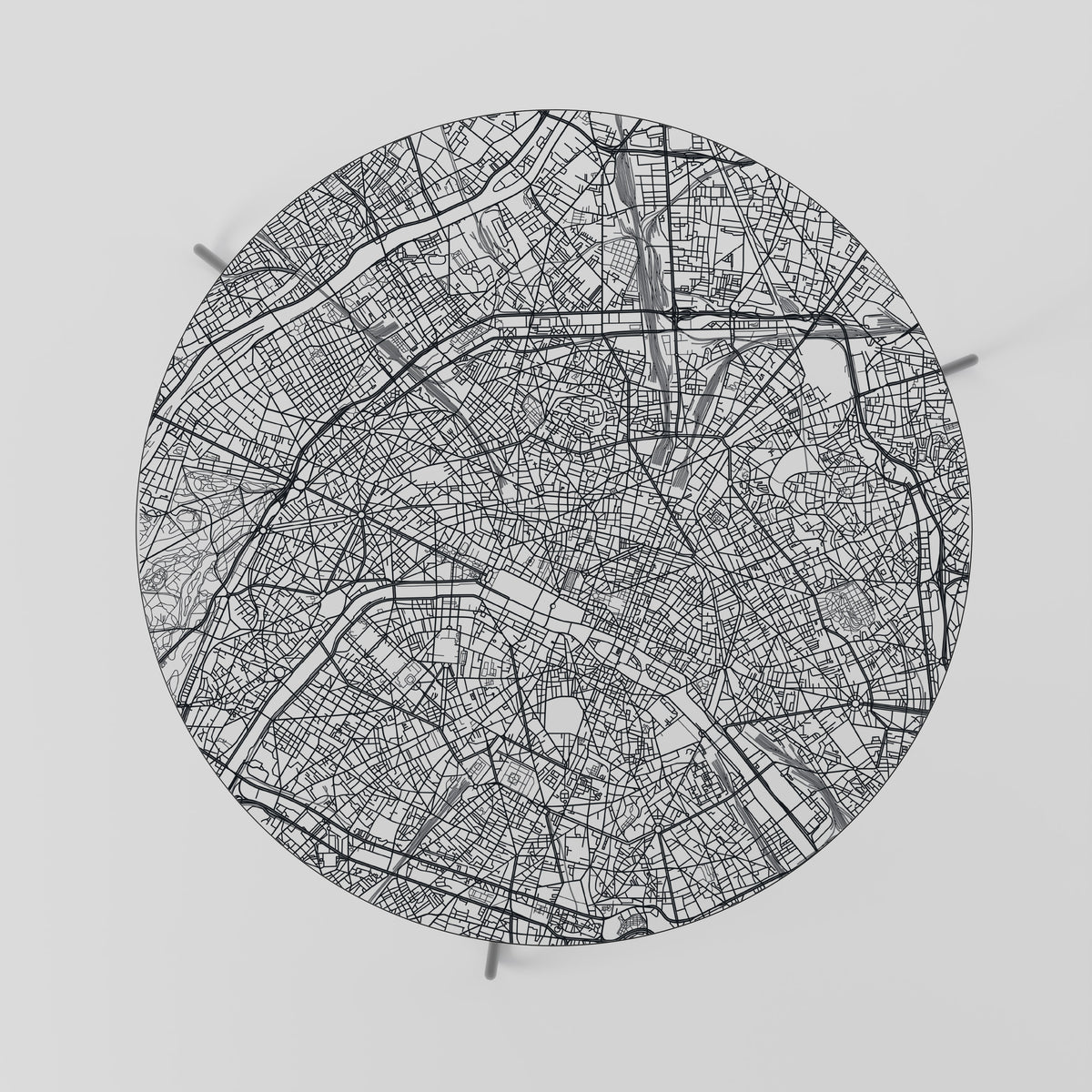 PARIS TOWN PLAN Τραπεζάκι σαλονιού