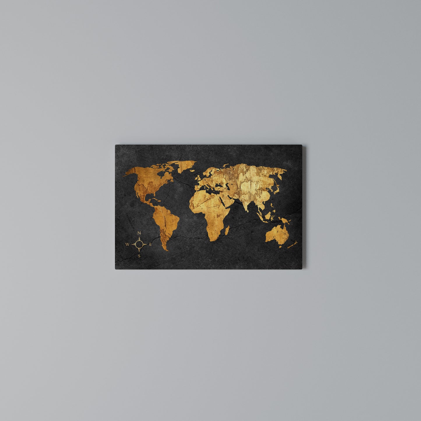 GOLDEN GLOBE ILLUSION Horizontal Canvas Print
