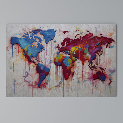 ARTISTIC ATLAS Horizontal Canvas Print