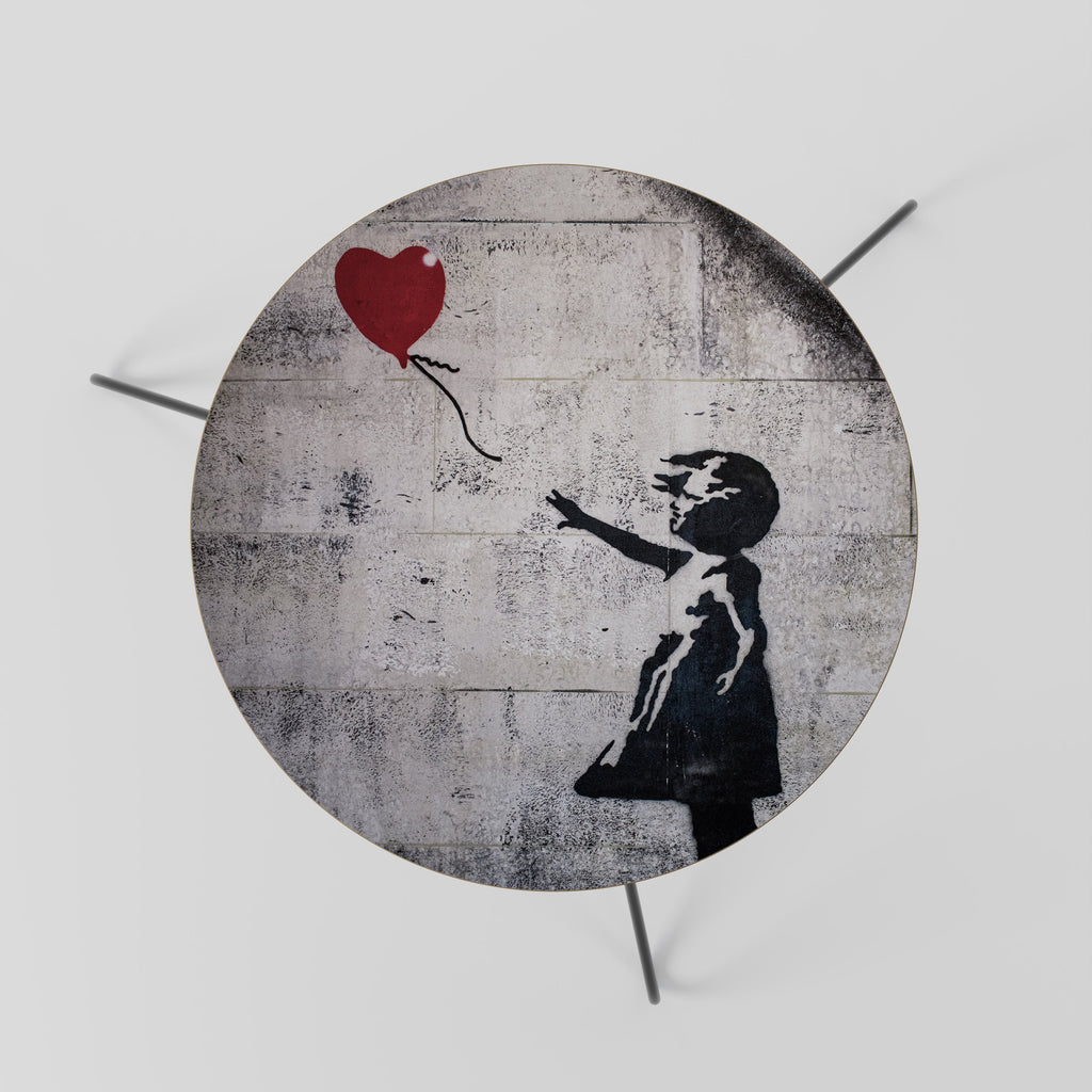 Τραπεζάκι Σαλονιού BALLON GIRL (BANKSY) 60