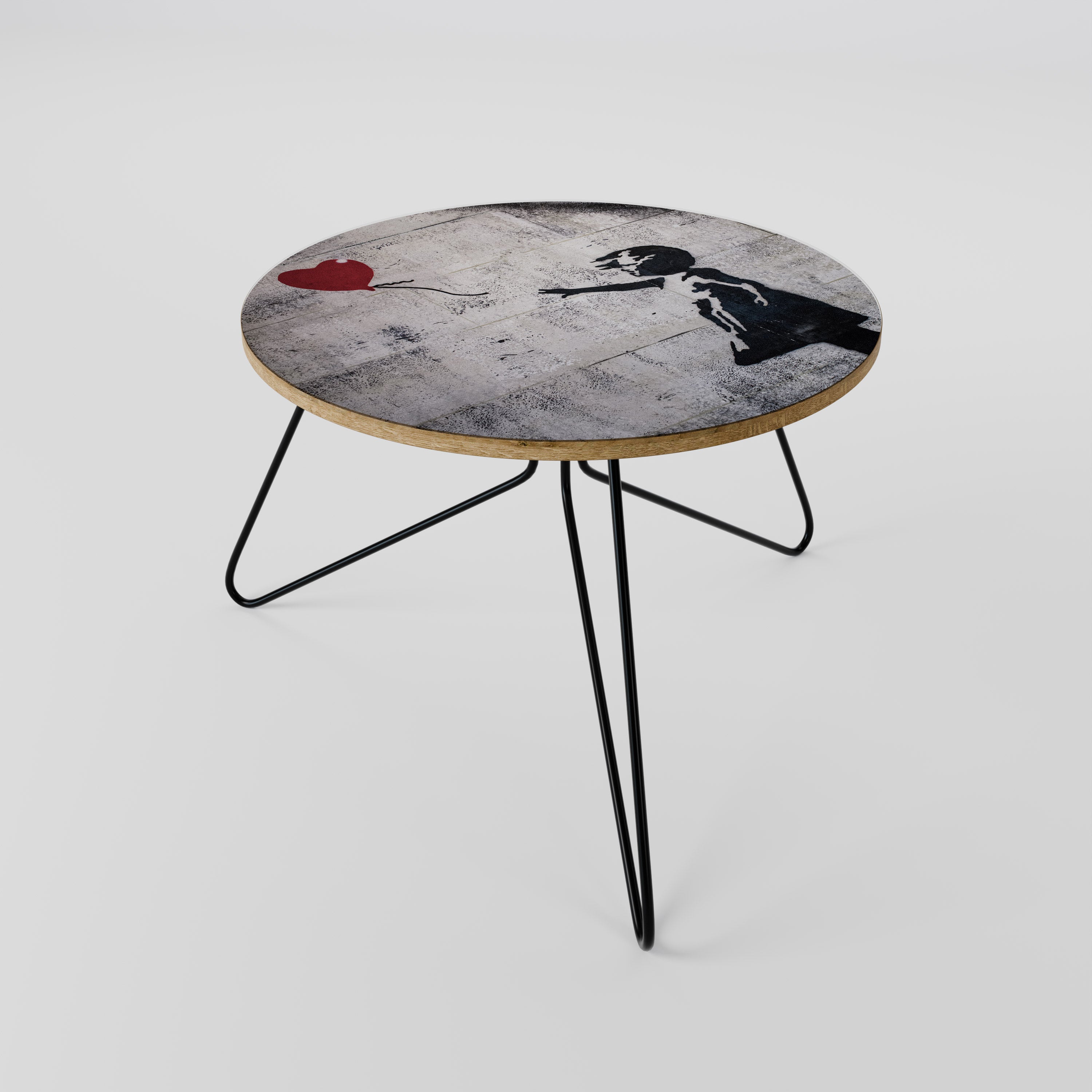 BALLON GIRL (BANKSY) Coffee Table