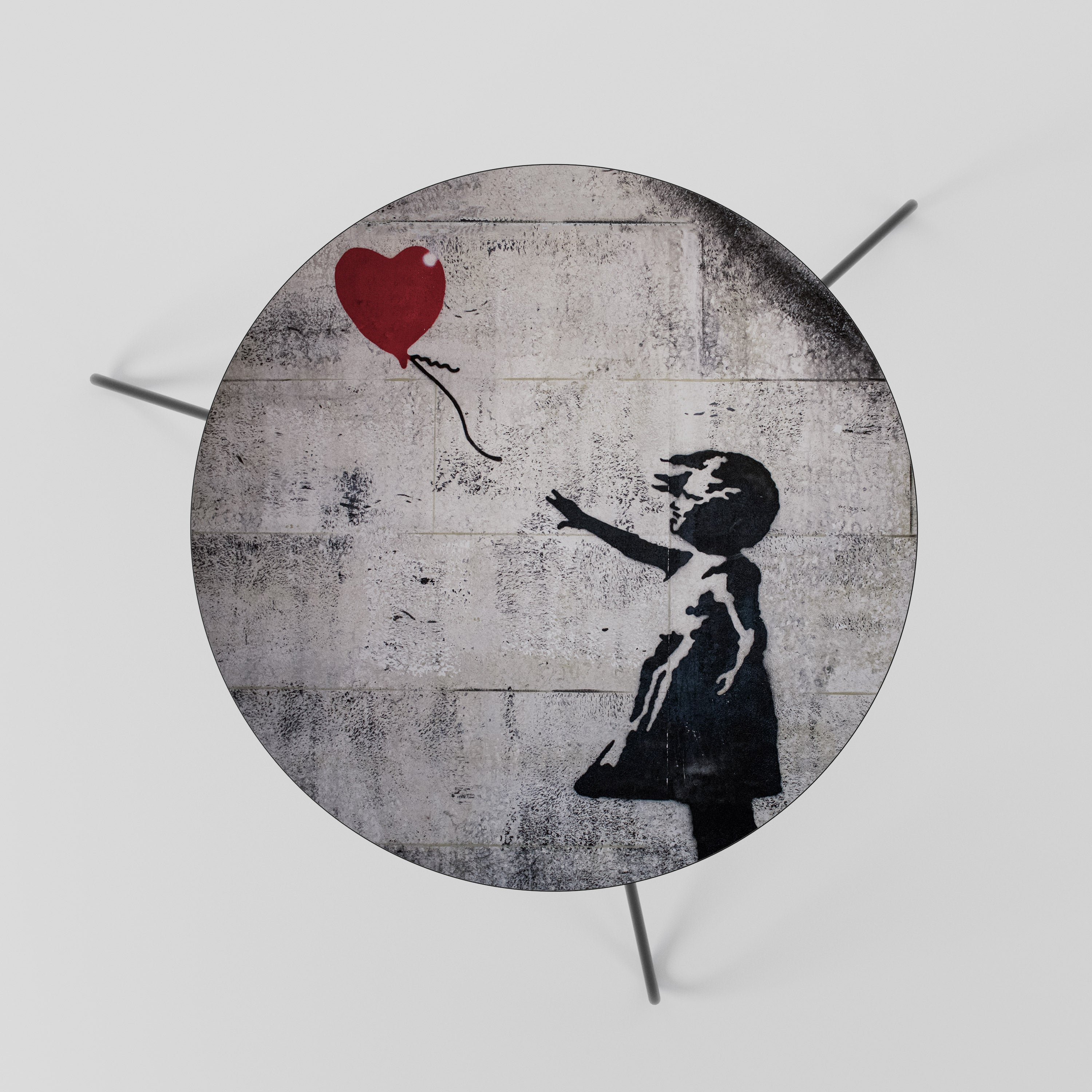 Τραπεζάκι Σαλονιού BALLON GIRL (BANKSY) 60