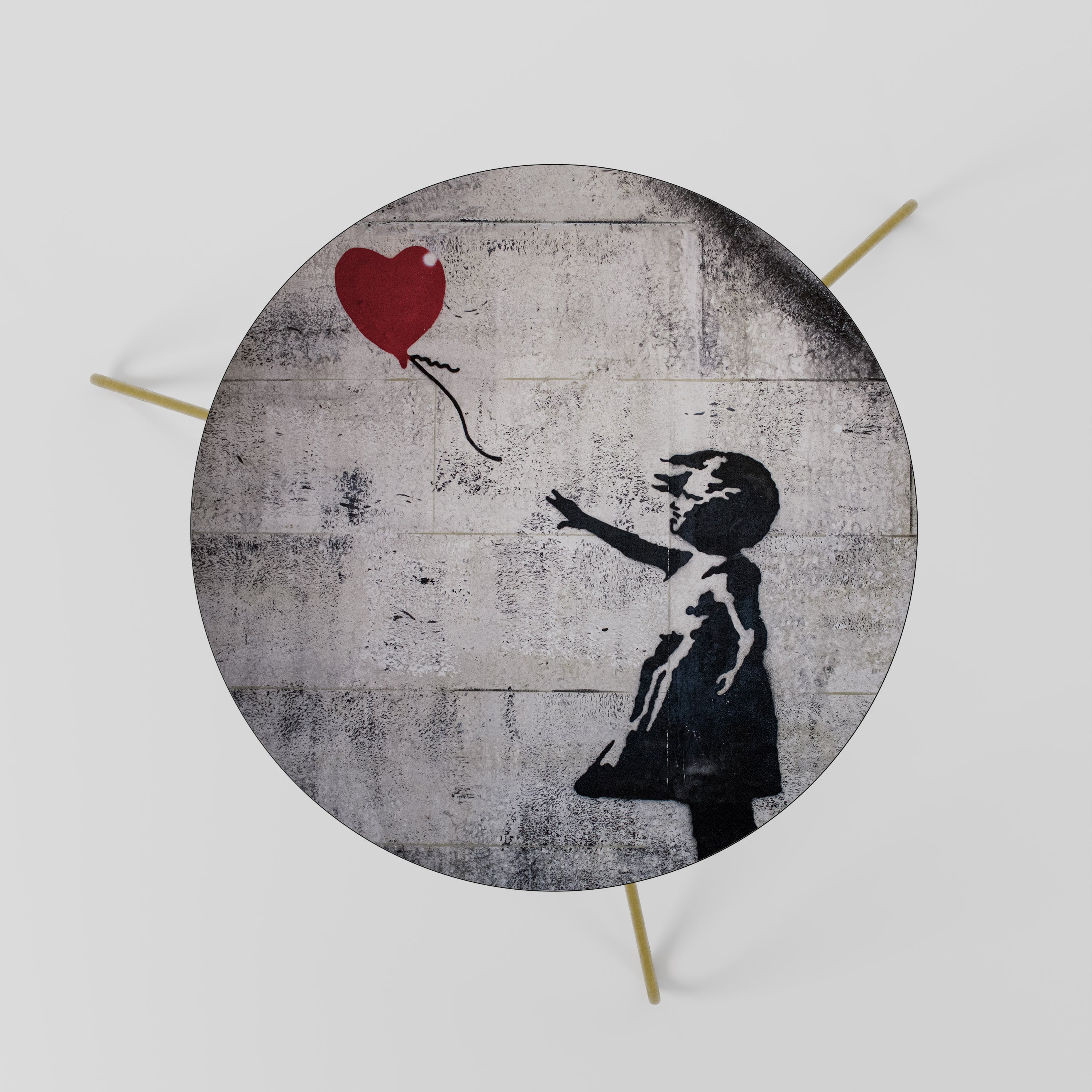 Τραπεζάκι Σαλονιού BALLON GIRL (BANKSY) 60