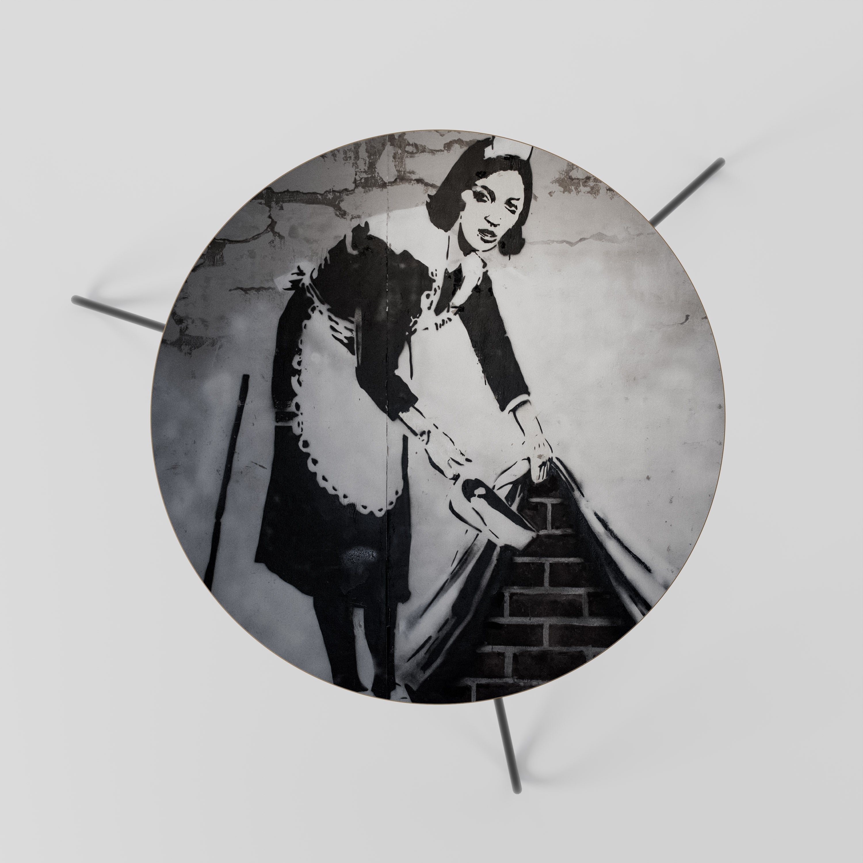 Τραπεζάκι Σαλονιού SWEEPING UNDER (BANKSY) 60
