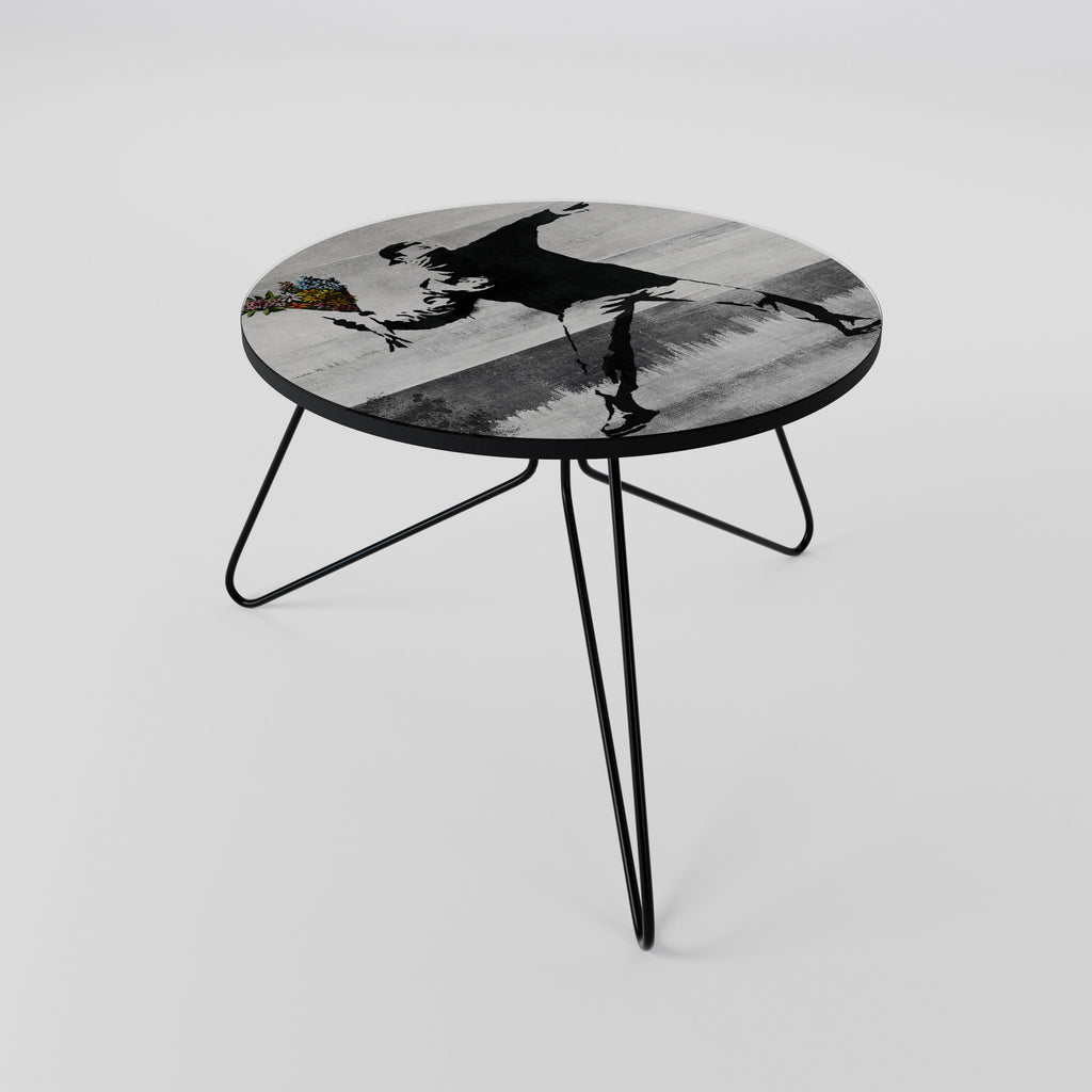 FLOWER BOMBER (BANKSY) Coffee Table