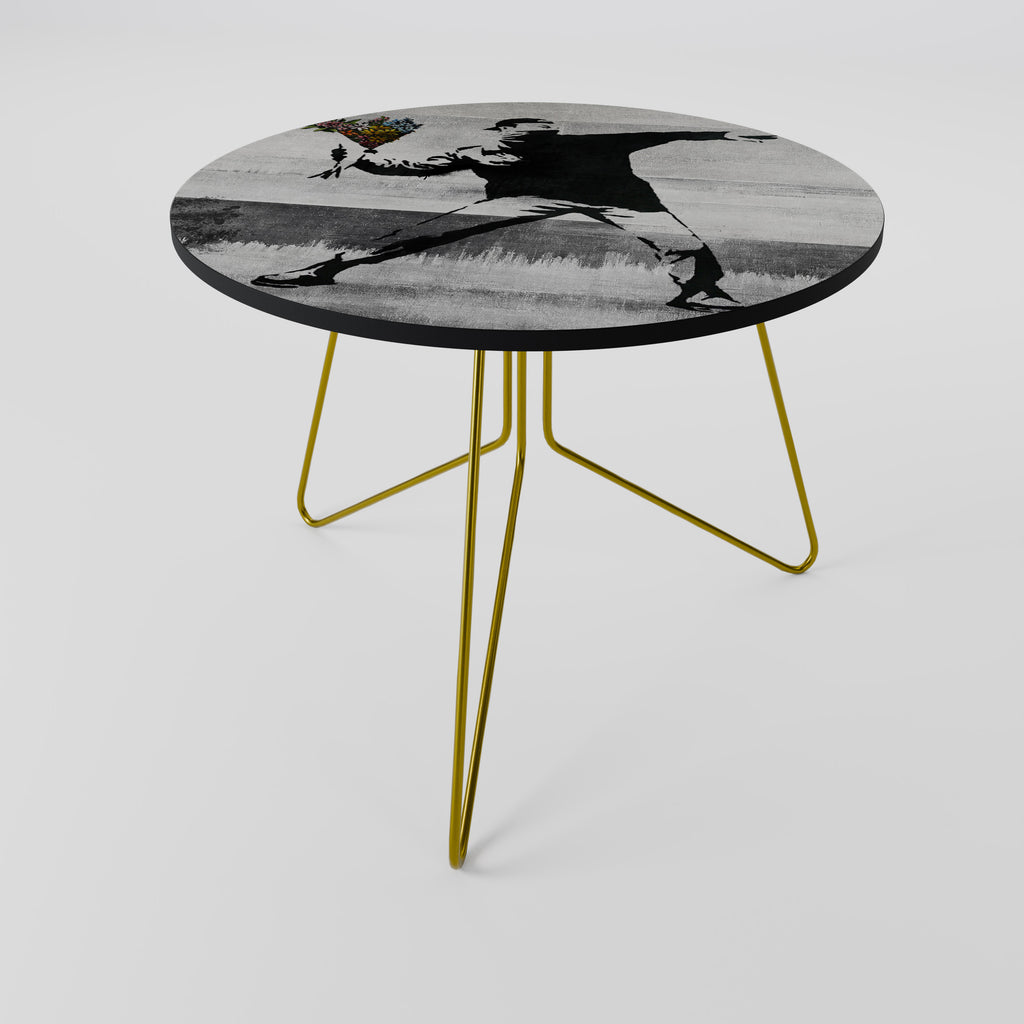 FLOWER BOMBER (BANKSY) Coffee Table