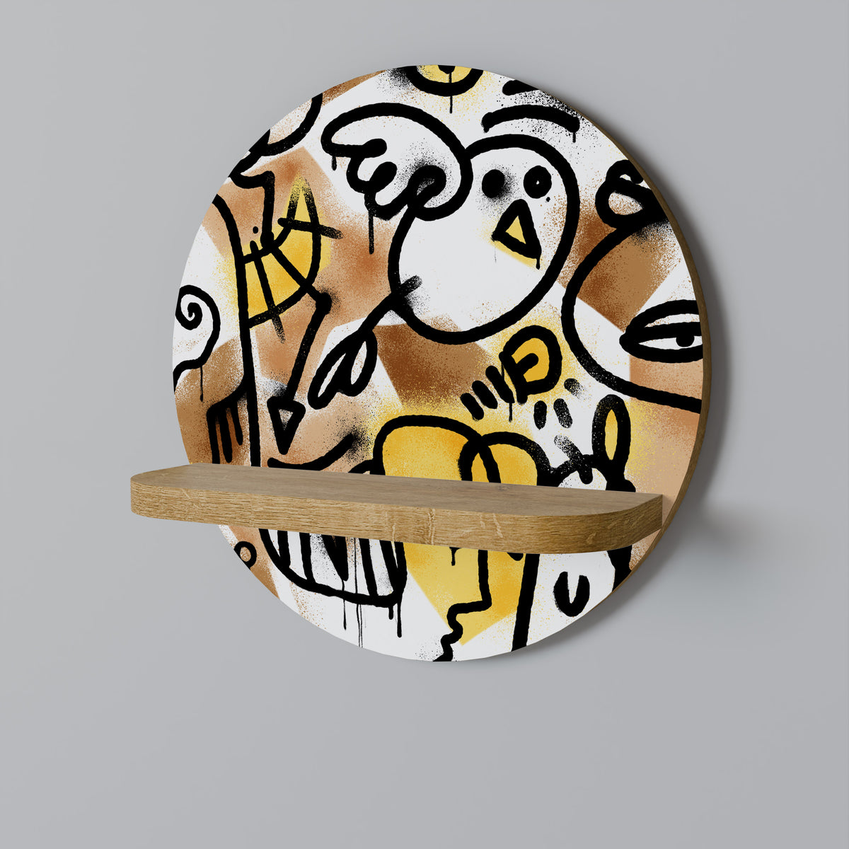 URBAN CANVAS Διακοσμητικό Ράφι Art Shelf