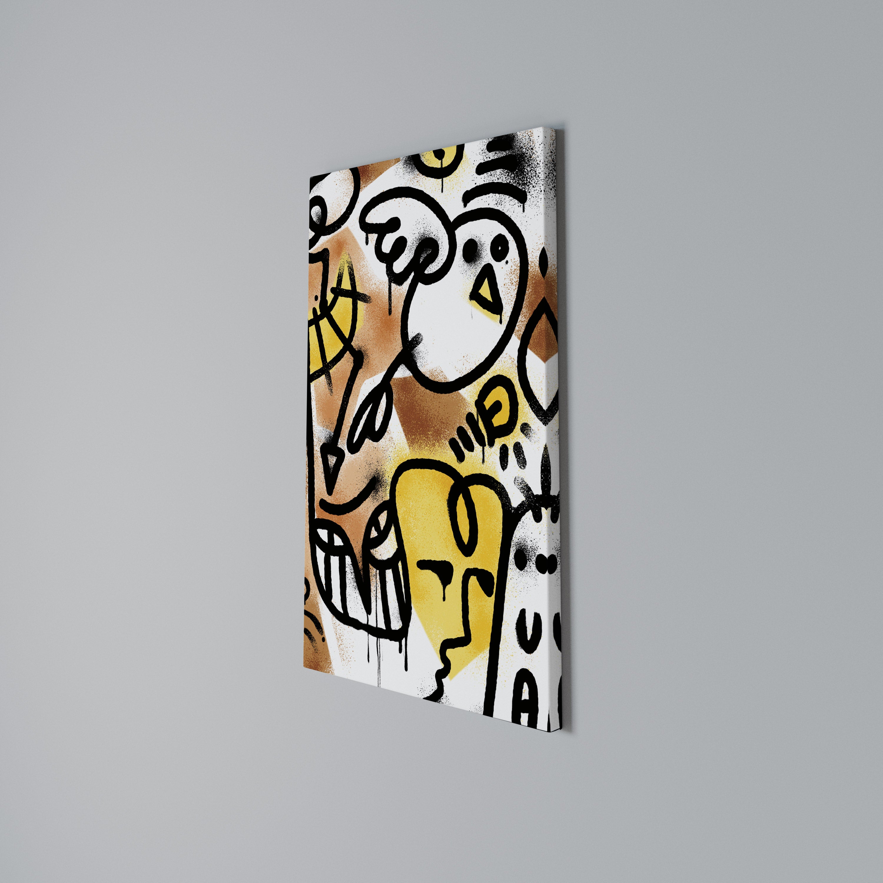 URBAN CANVAS Vertical Canvas Print