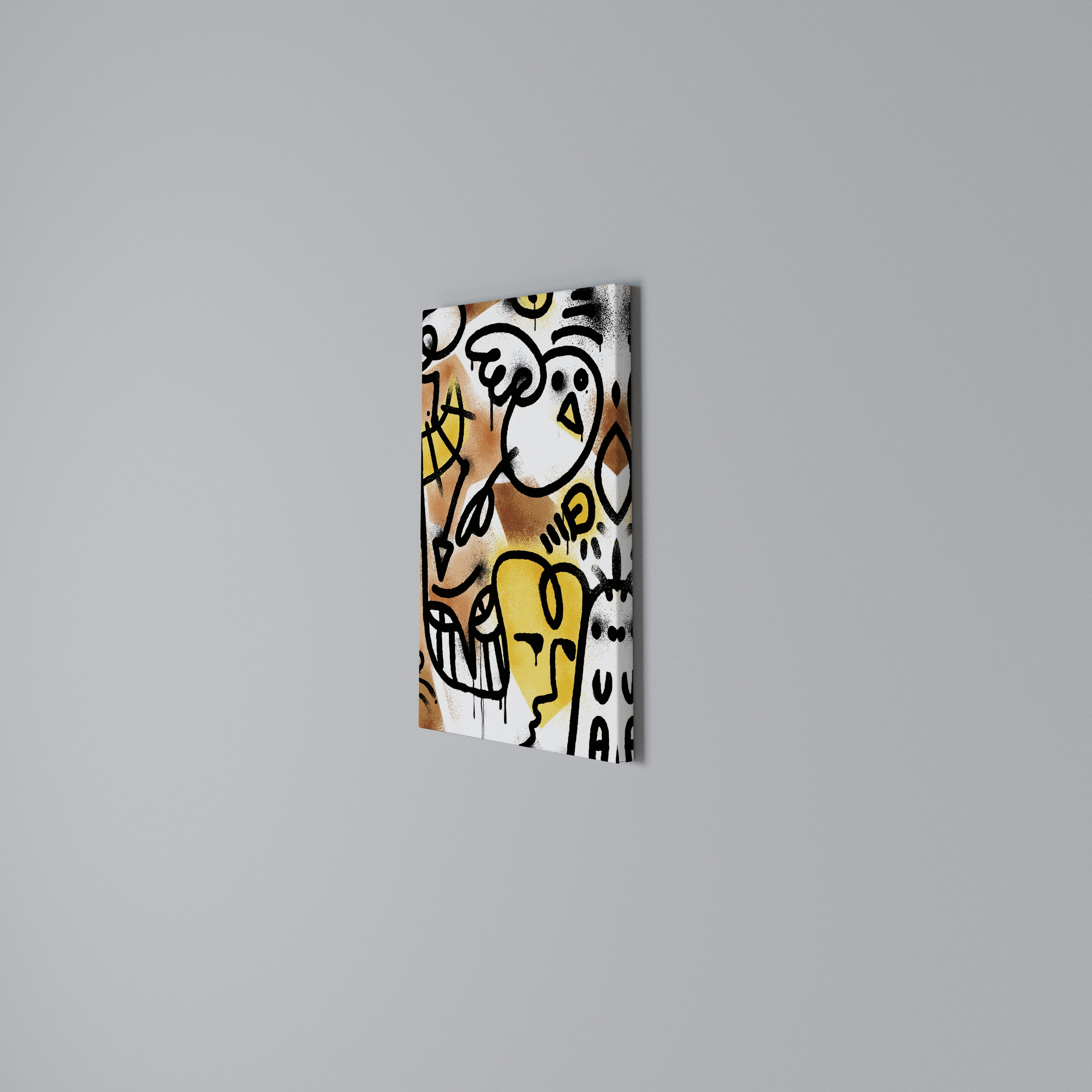 URBAN CANVAS Vertical Canvas Print