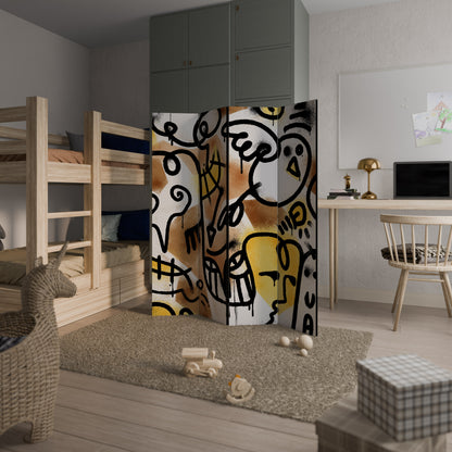 URBAN CANVAS Παραβάν με 4 πάνελ