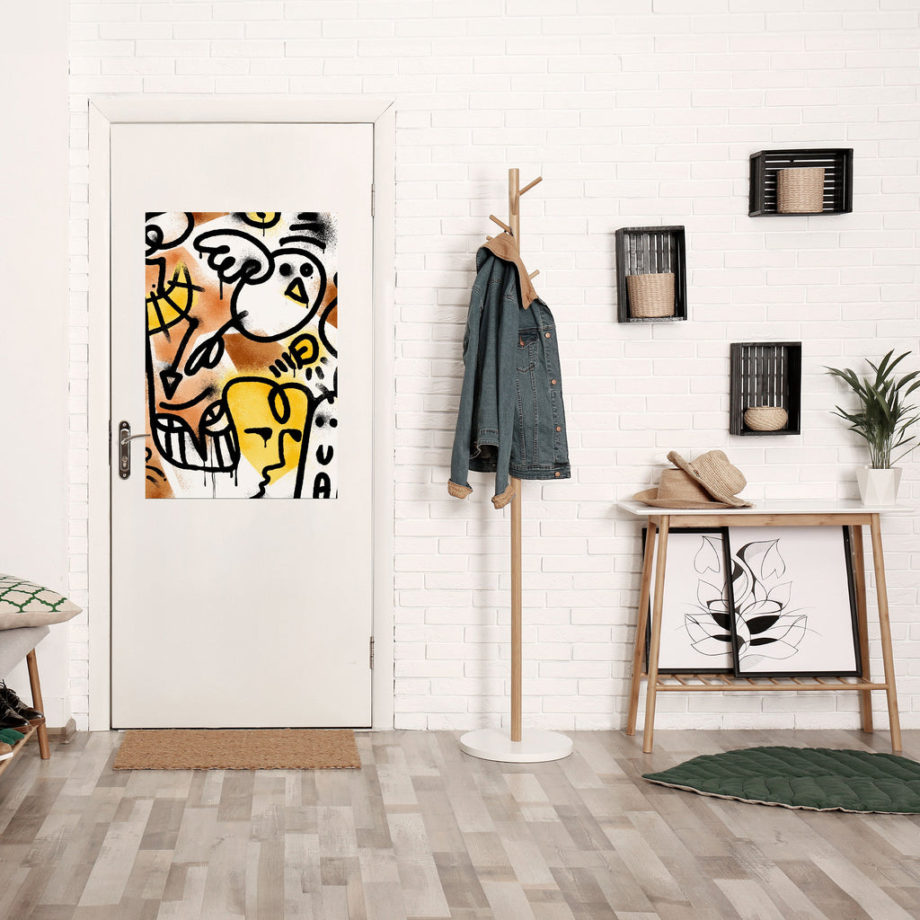 Αφίσα URBAN CANVAS με δυνατότητα αποκόλλησης και κολλήματος
