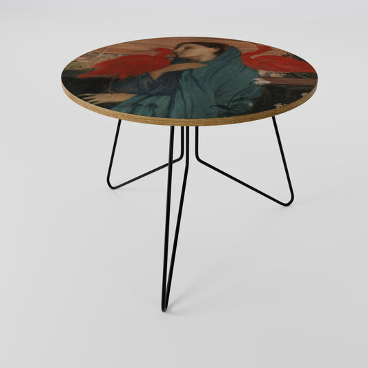 YOUNG WOMAN WITH IBIS Coffee Table