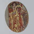HYGIEIA BY KLIMT Round Wall Art