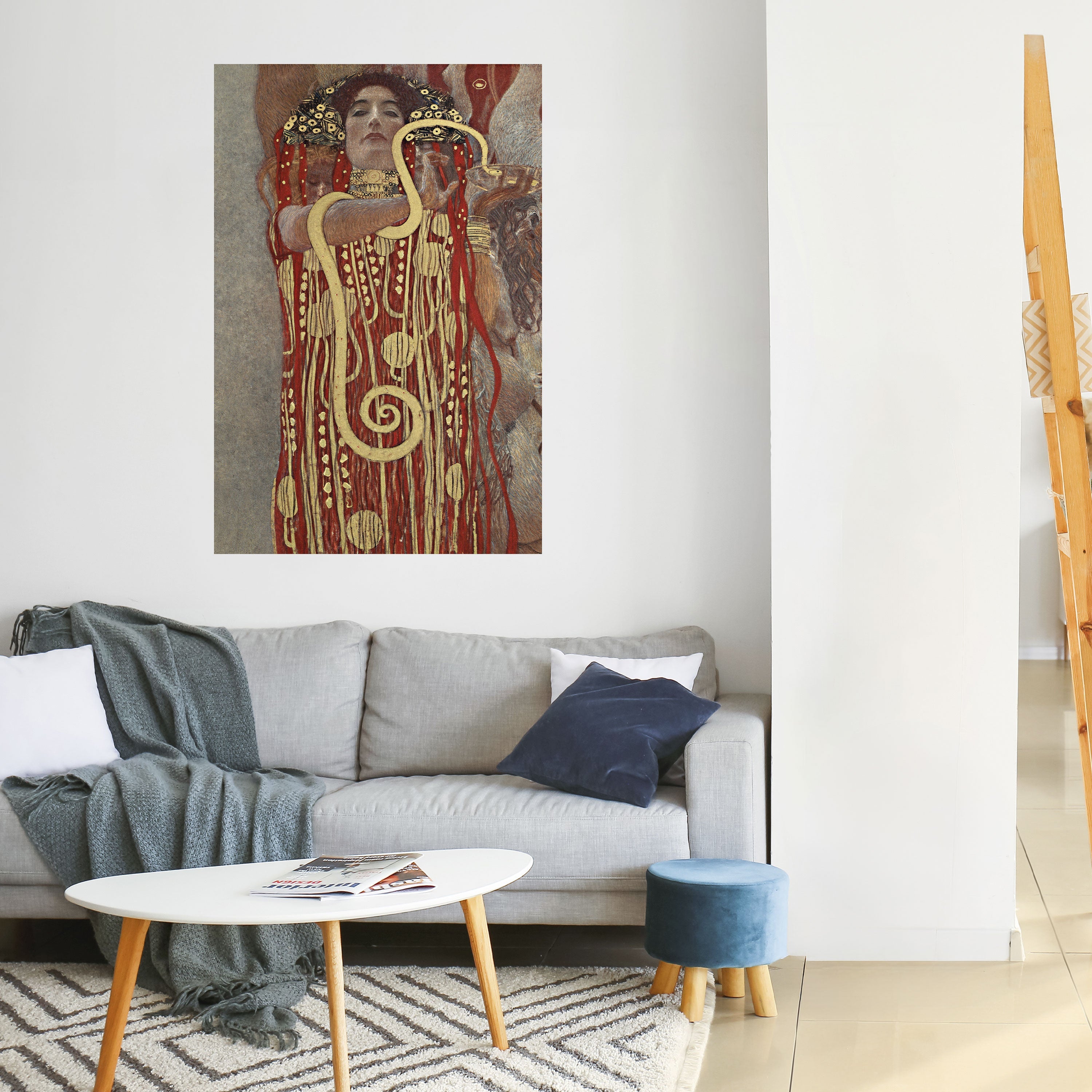 HYGIEIA BY KLIMT Peel and Stick Vertical Poster