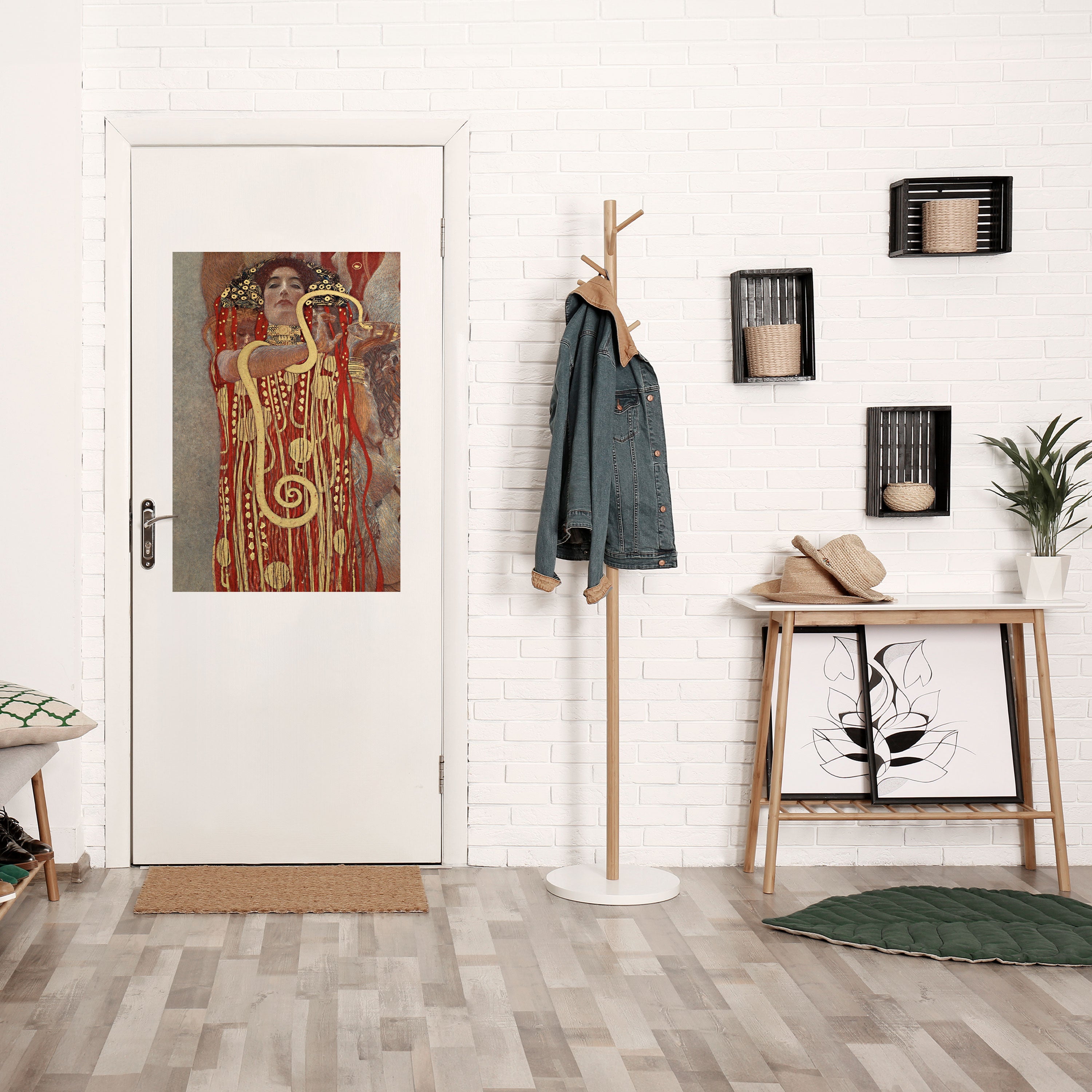 HYGIEIA BY KLIMT Peel and Stick Vertical Poster