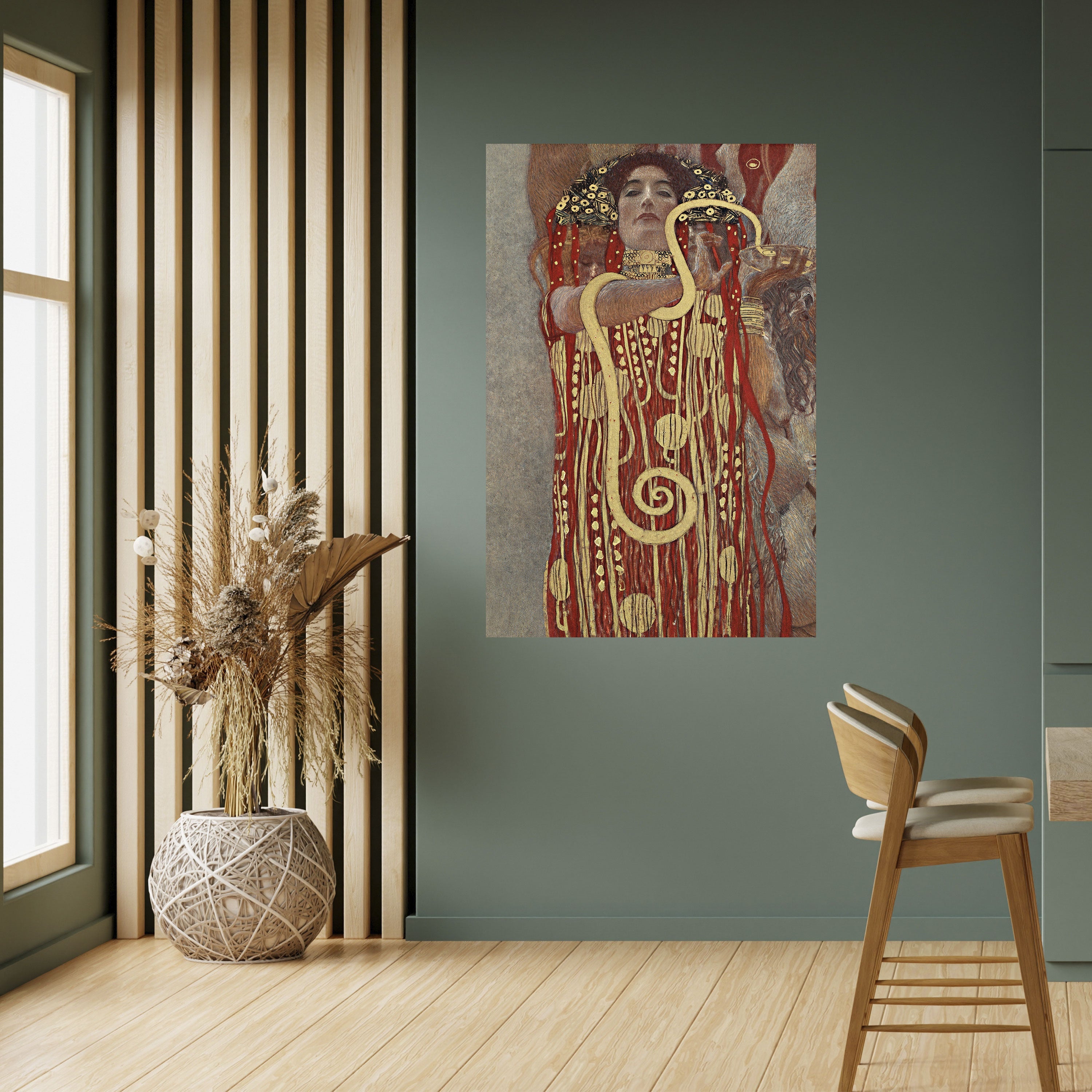 HYGIEIA BY KLIMT Peel and Stick Vertical Poster