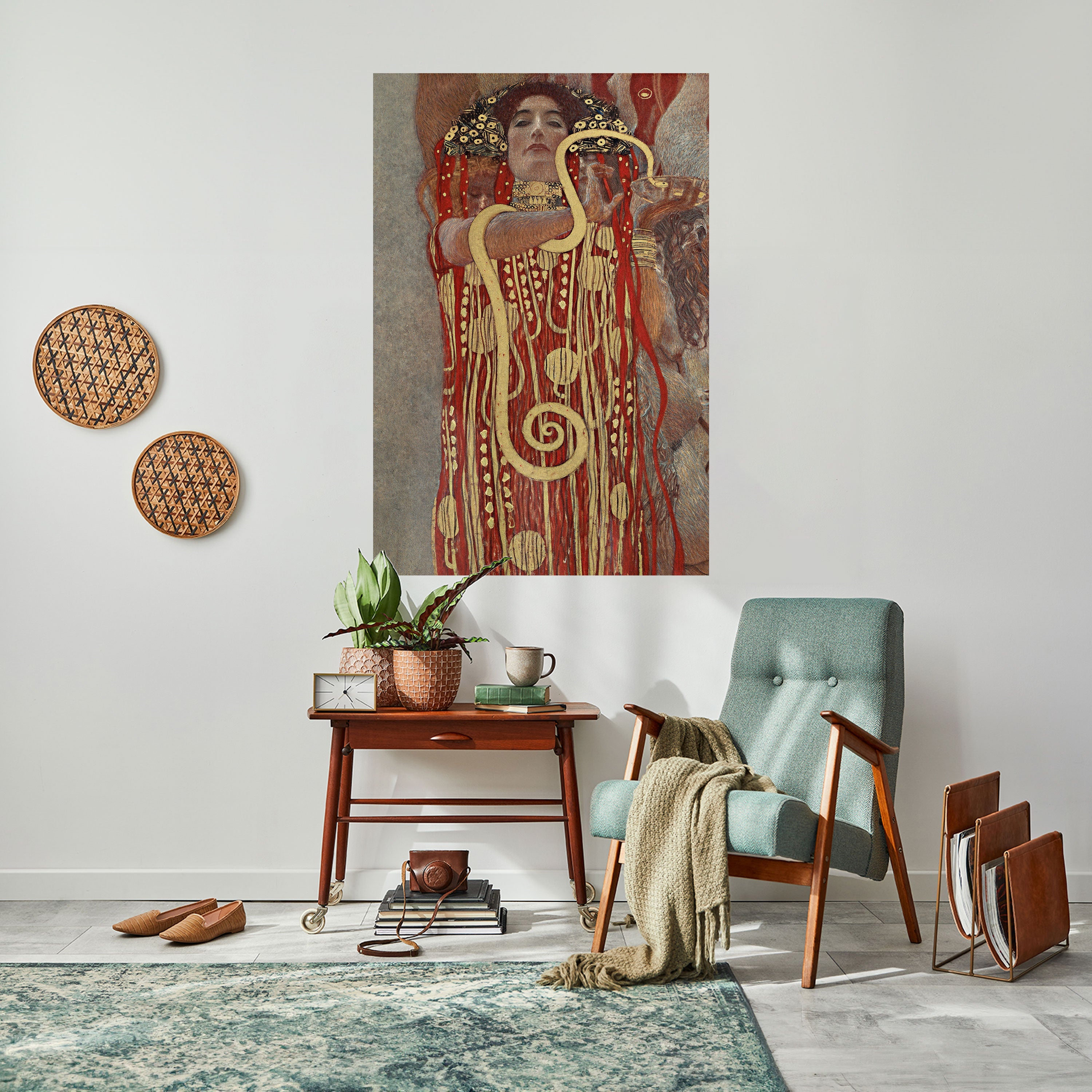 HYGIEIA BY KLIMT Peel and Stick Vertical Poster