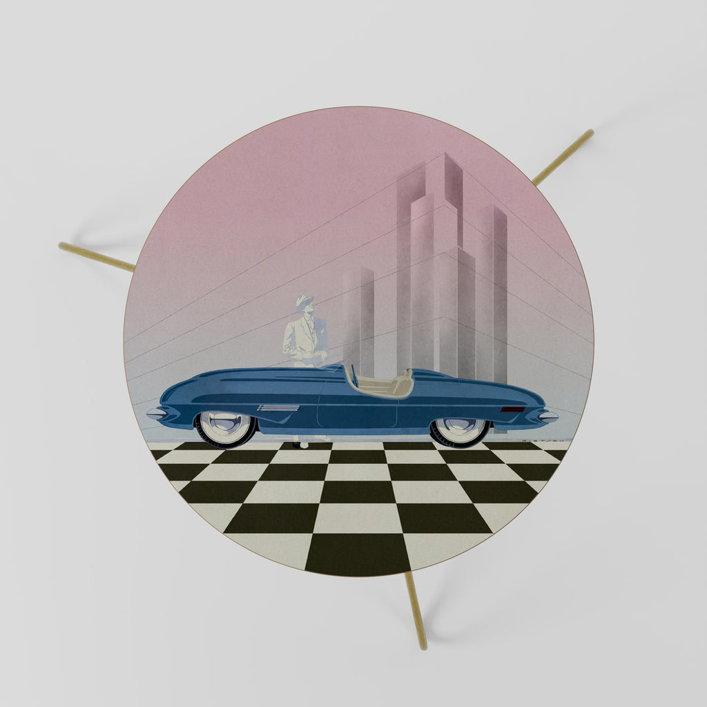Τραπεζάκι σαλονιού BLUE ROADSTER 60