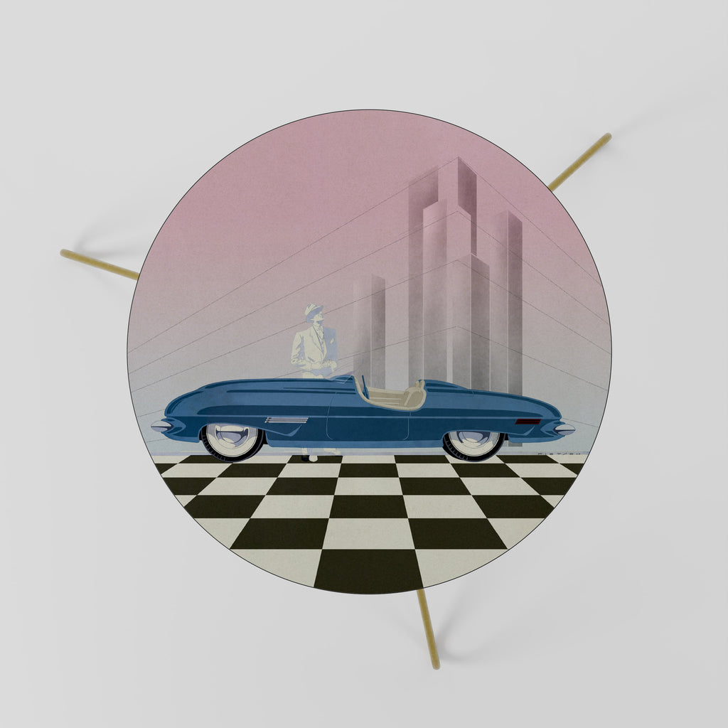 Τραπεζάκι σαλονιού BLUE ROADSTER 60