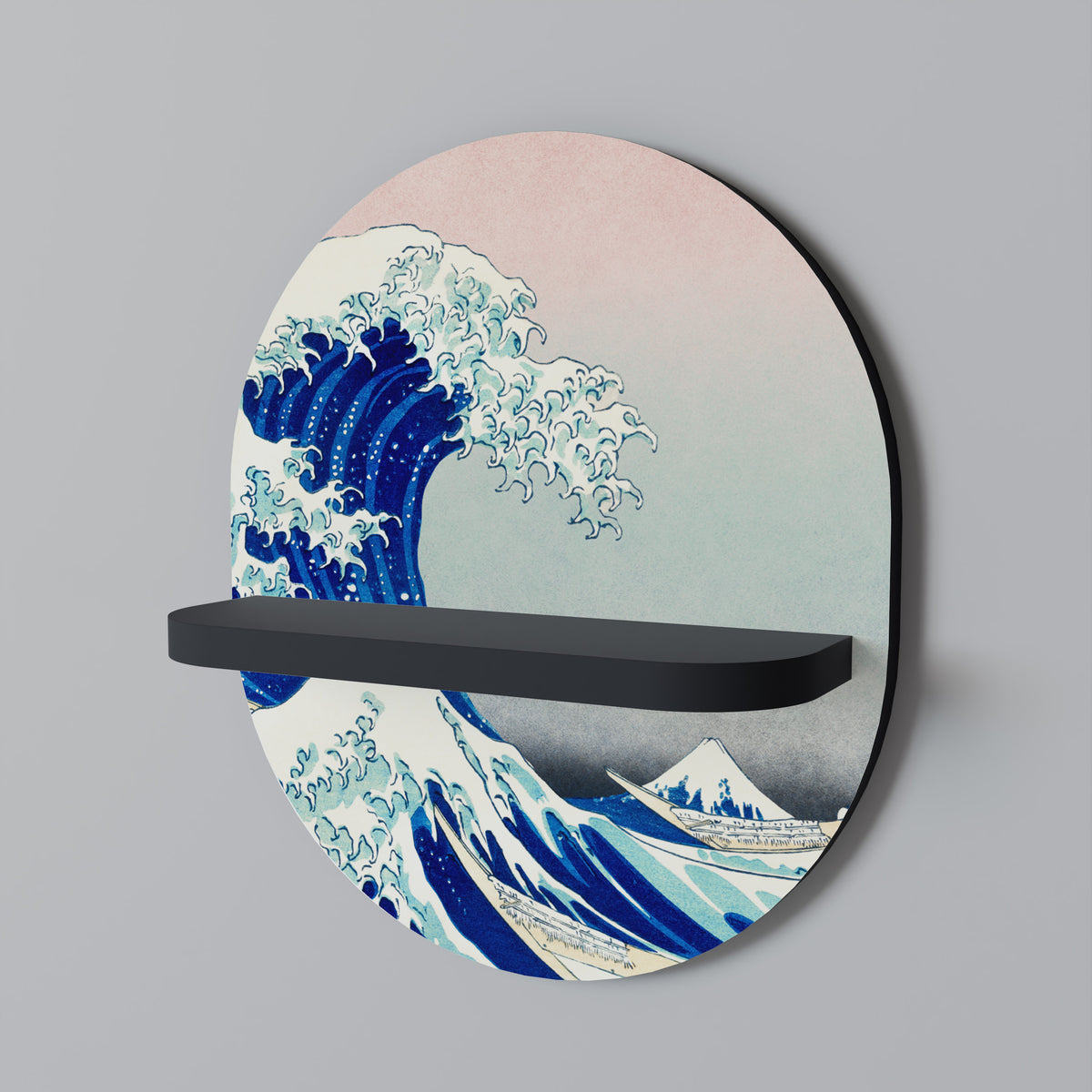 THE GREAT WAVE Διακοσμητικό Ράφι Art Shelf