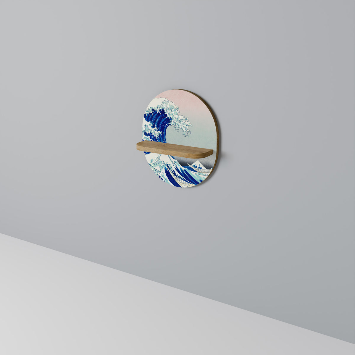 THE GREAT WAVE Διακοσμητικό Ράφι Art Shelf