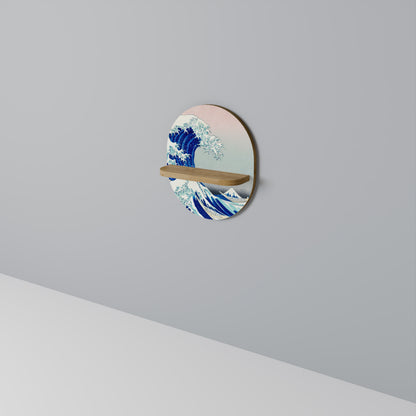 THE GREAT WAVE Διακοσμητικό Ράφι Art Shelf
