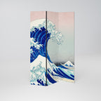 THE GREAT WAVE Παραβάν με 3 πάνελ