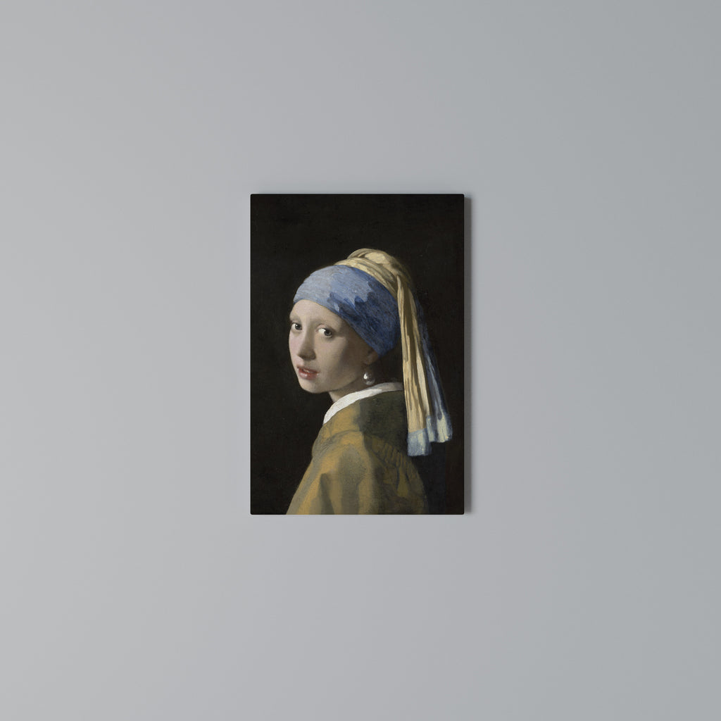 GIRL WITH A PEARL EARING Κατακόρυφος Πίνακας σε Καμβά